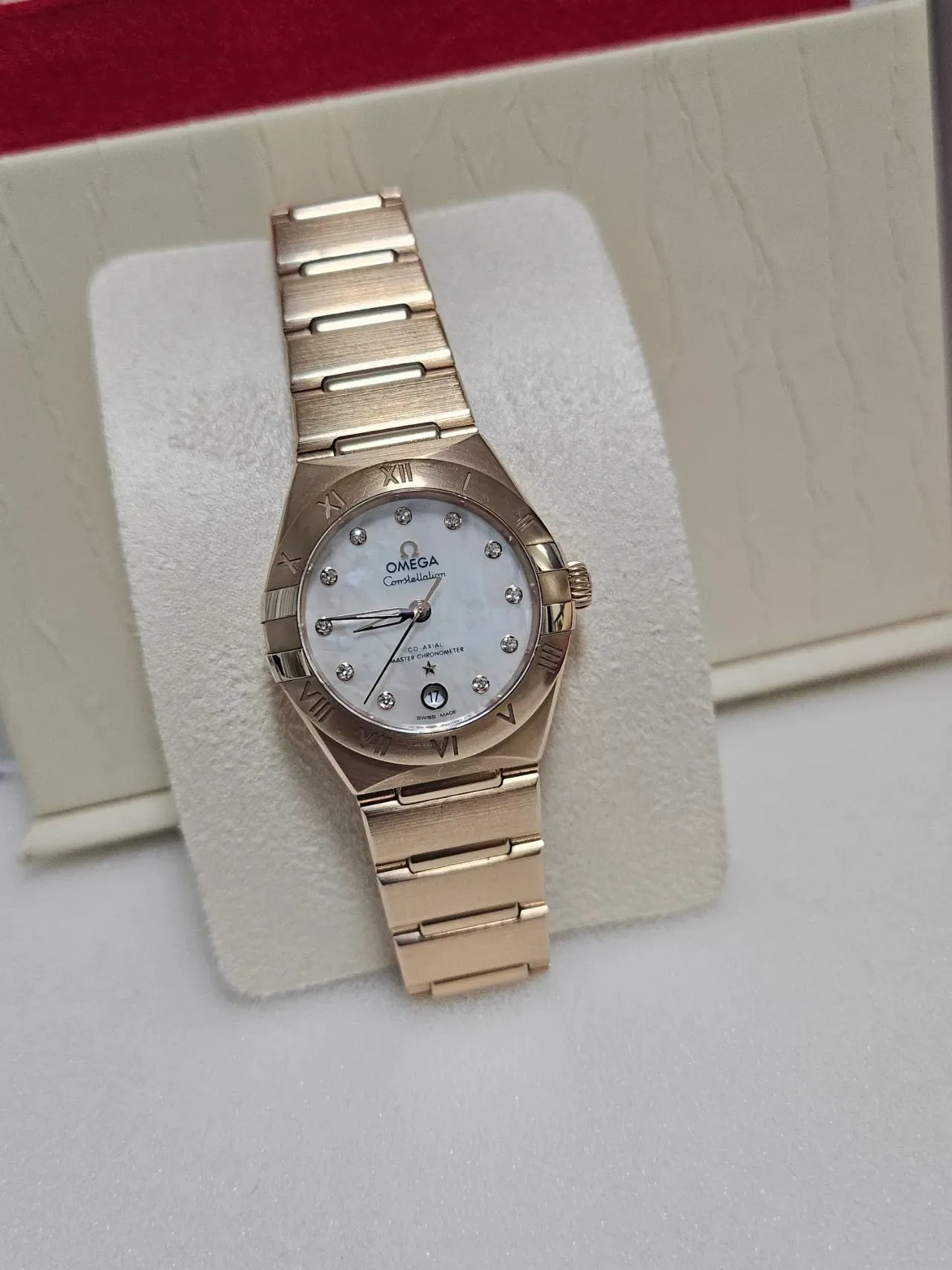 오메가 컨스틸레이션 29mm 세드나골드 2023 사진 1