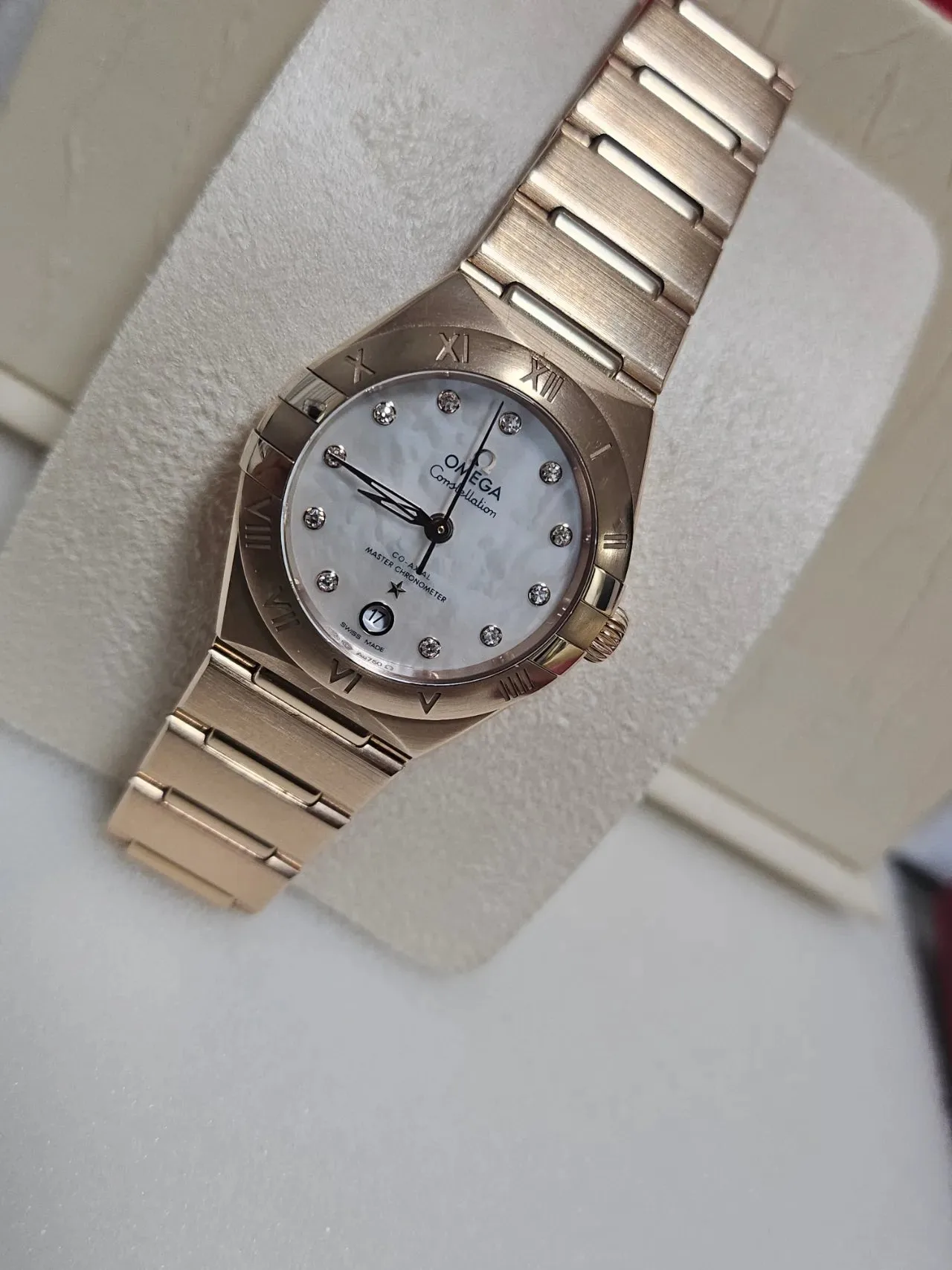 오메가 컨스틸레이션 29mm 세드나골드 2023 사진 2