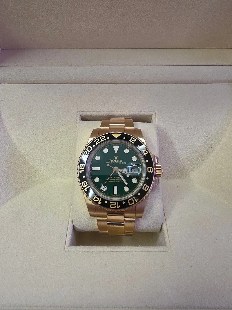 롤렉스 GMT Master 2 녹금 116718LN 2019 사진 1