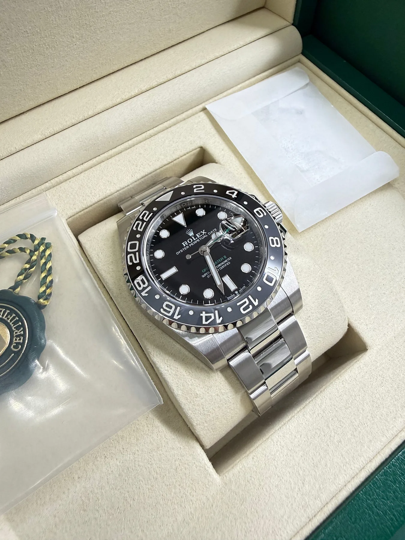 롤렉스 GMT2 웨인맨 126710GRNR 2026 사진 1