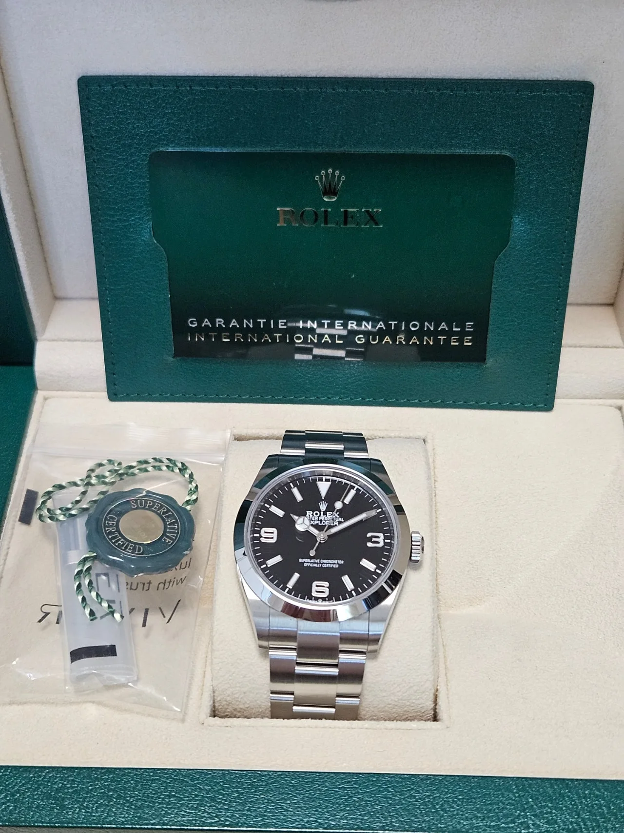 롤렉스 익스플로러1 40mm 2025 사진 1