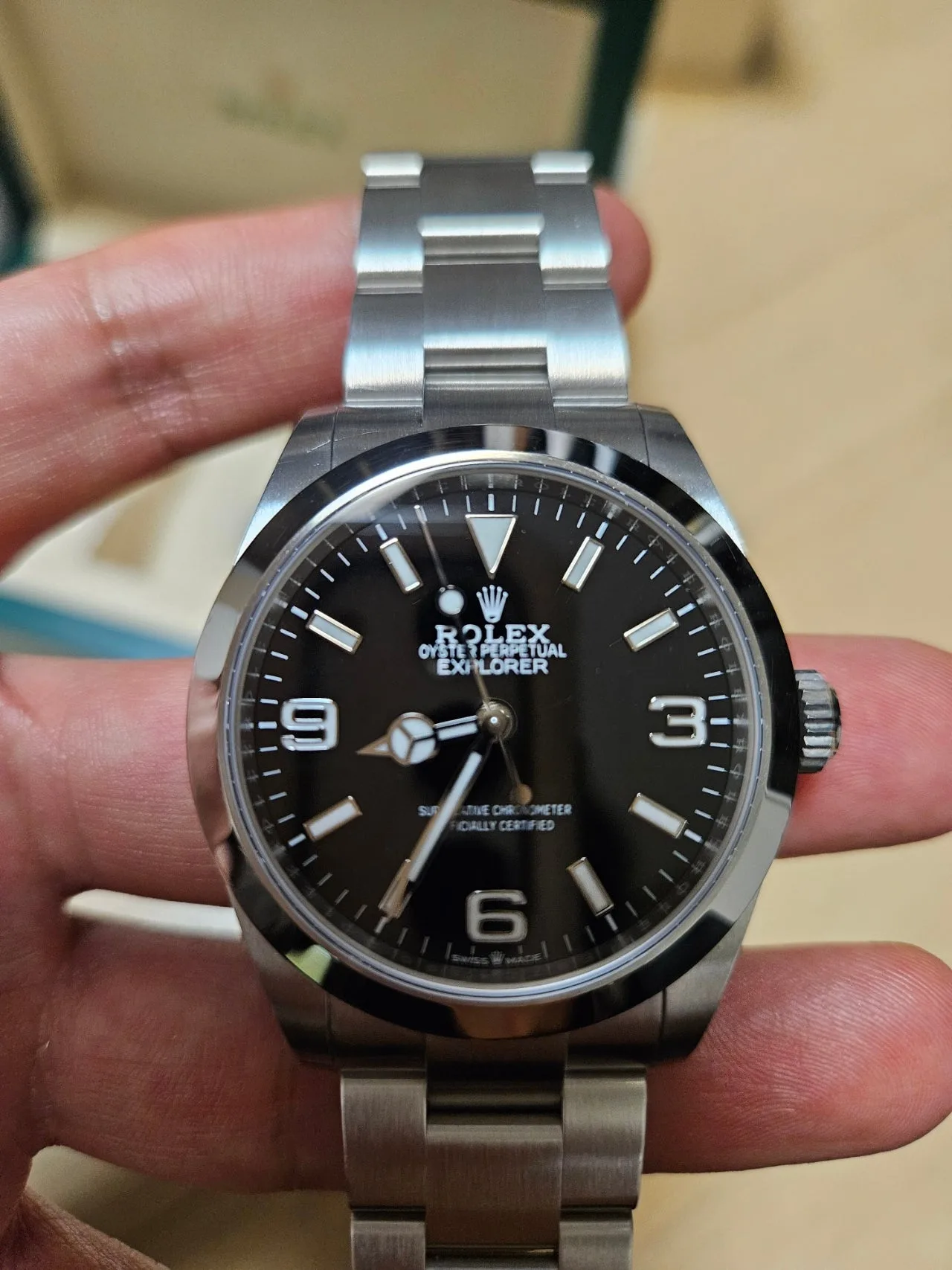 롤렉스 익스플로러1 40mm 2025 사진 6