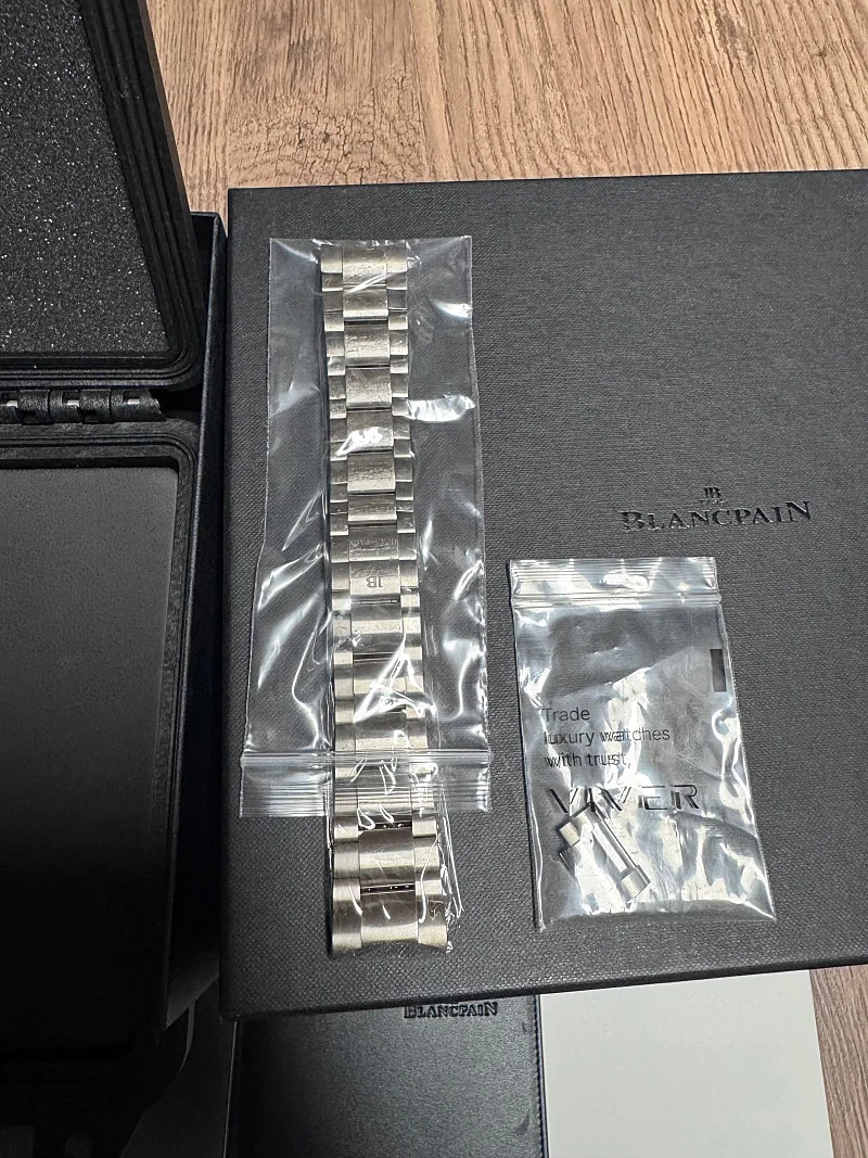 블랑팡 피프티패덤즈 45mm 티타늄 청판 2022 사진 4