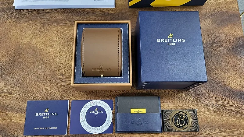 브라이틀링 네비타이머 43mm 금통 디버클 18K 로즈골드 2019 사진 3