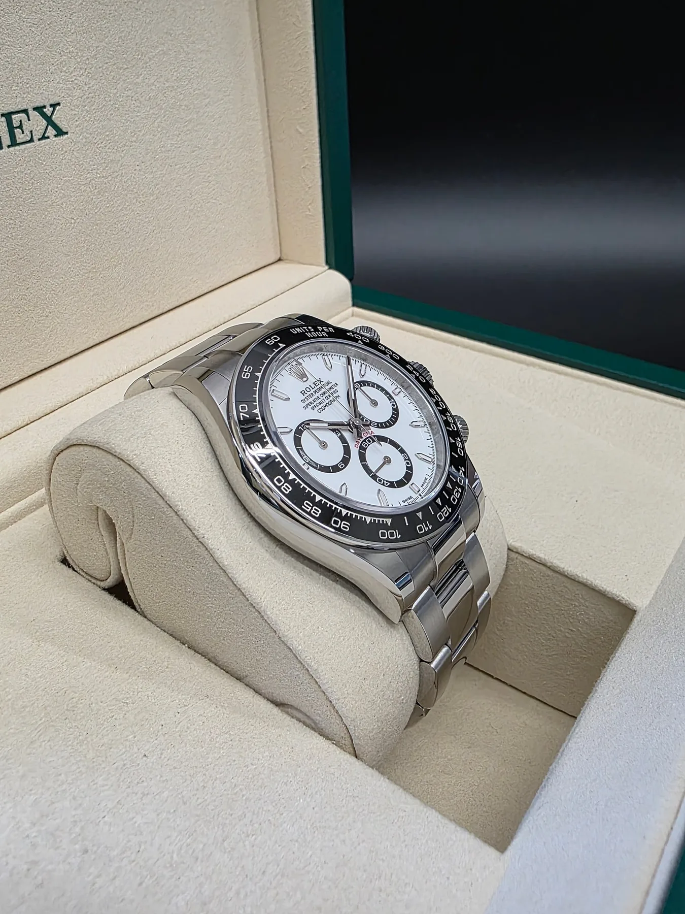 롤렉스 코스모그래프 데이토나 40mm 세라토나 화이트 126500LN 2025 사진 5