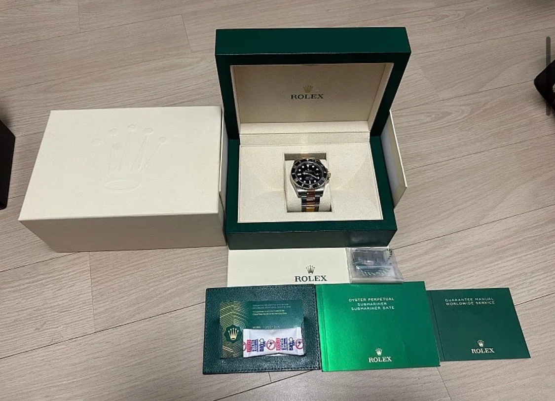 롤렉스 서브마리너 흑콤 126613 2022 사진 1