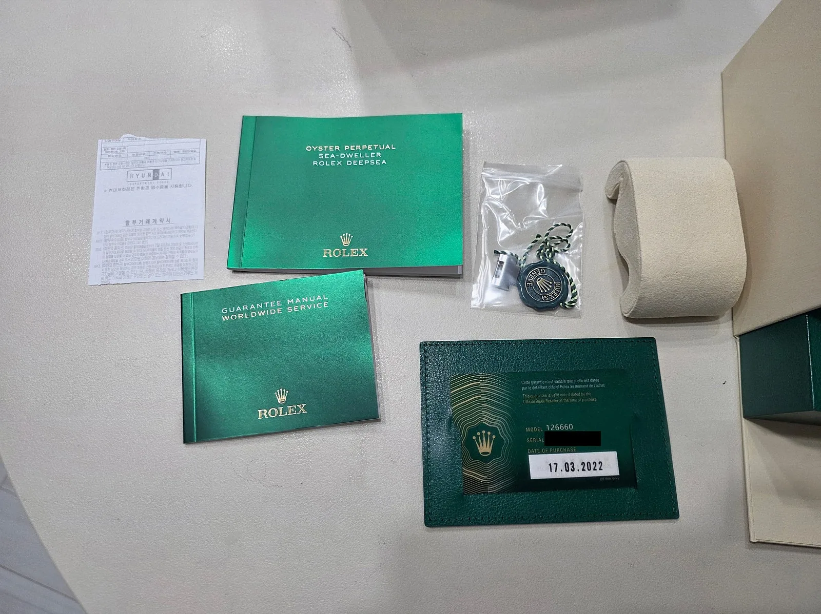 롤렉스 딥씨 씨드웰러 126660 2022 사진 6