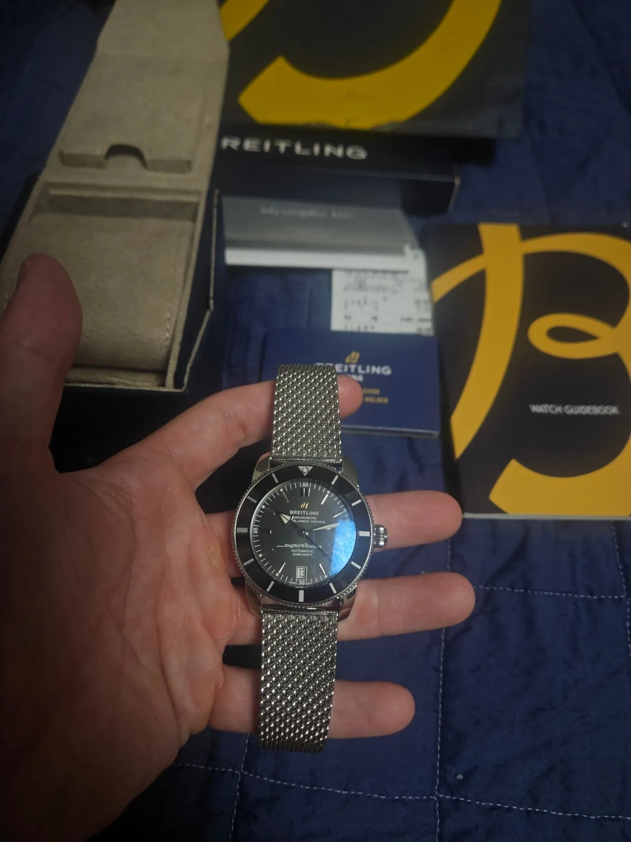 브라이틀링 슈퍼오션헤리티지2 42mm 2024 사진 3