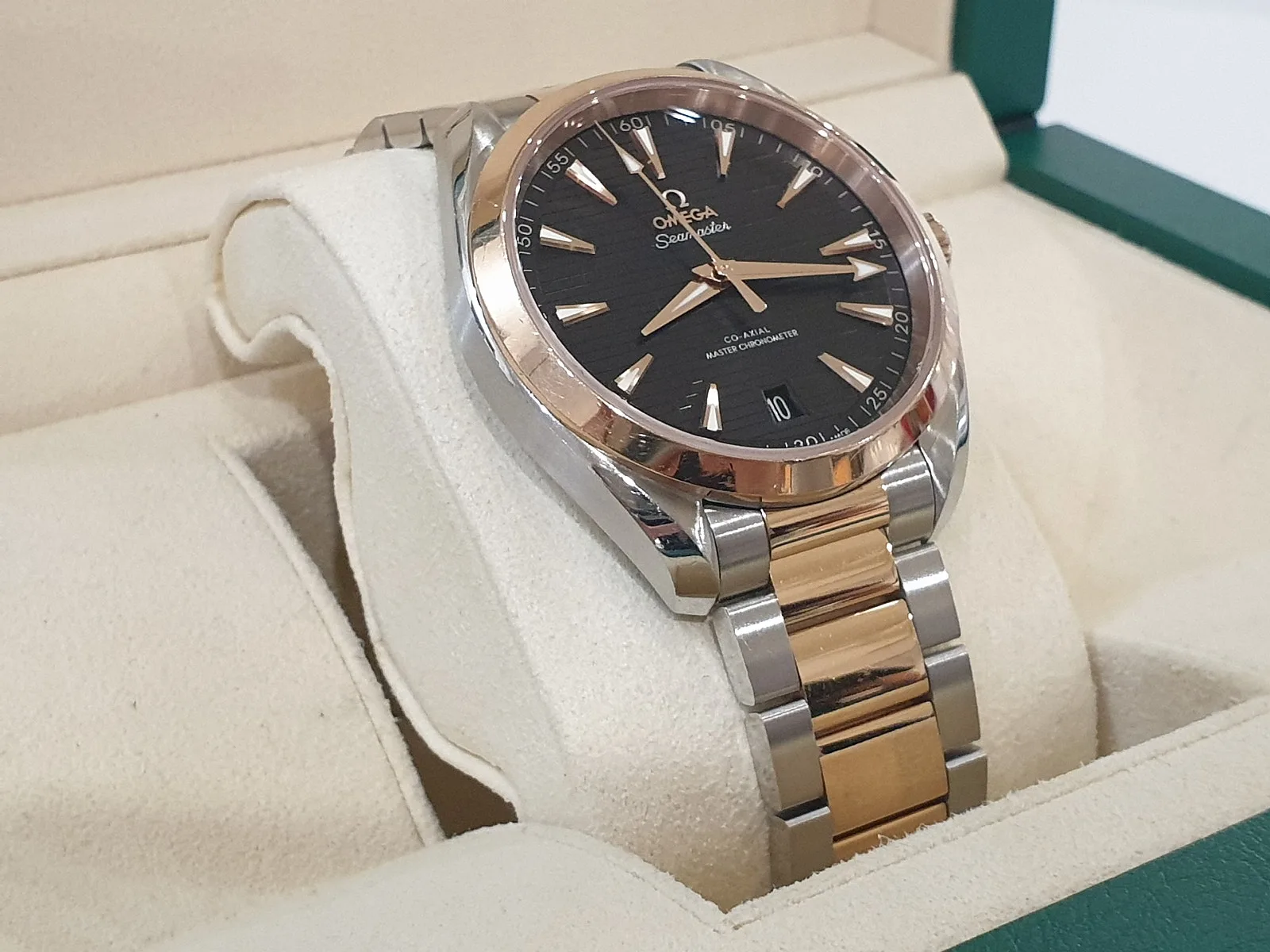 오메가 아쿠아테라 콤비 41.5MM 신형 가로티크 2024 사진 3