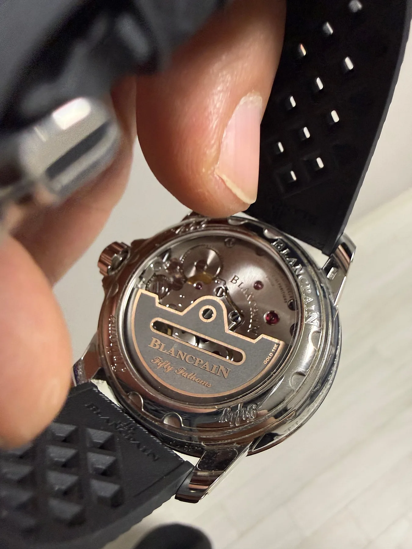 블랑팡 피프티패덤즈 42mm 스틸 2026 사진 4