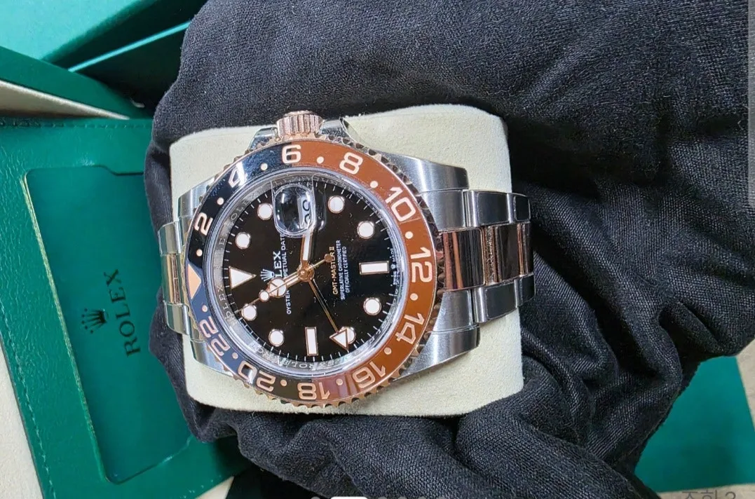 롤렉스 GMT 마스터2 루트비어 콤비 2026 사진 5