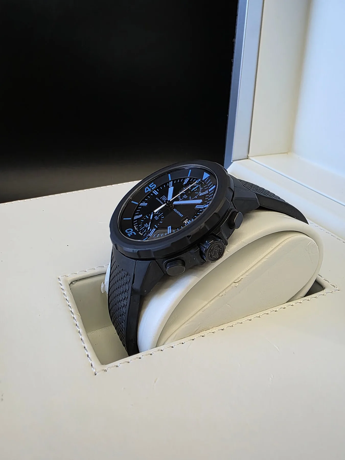 IWC 아쿠아타이머 크로노그래프 45mm 갈라파고스 50주년 한정판 2014 사진 4