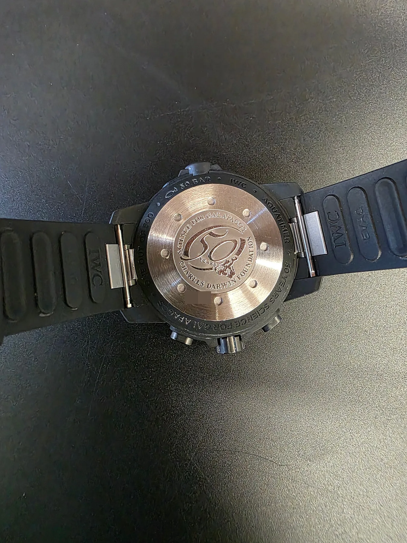 IWC 아쿠아타이머 크로노그래프 45mm 갈라파고스 50주년 한정판 2014 사진 8
