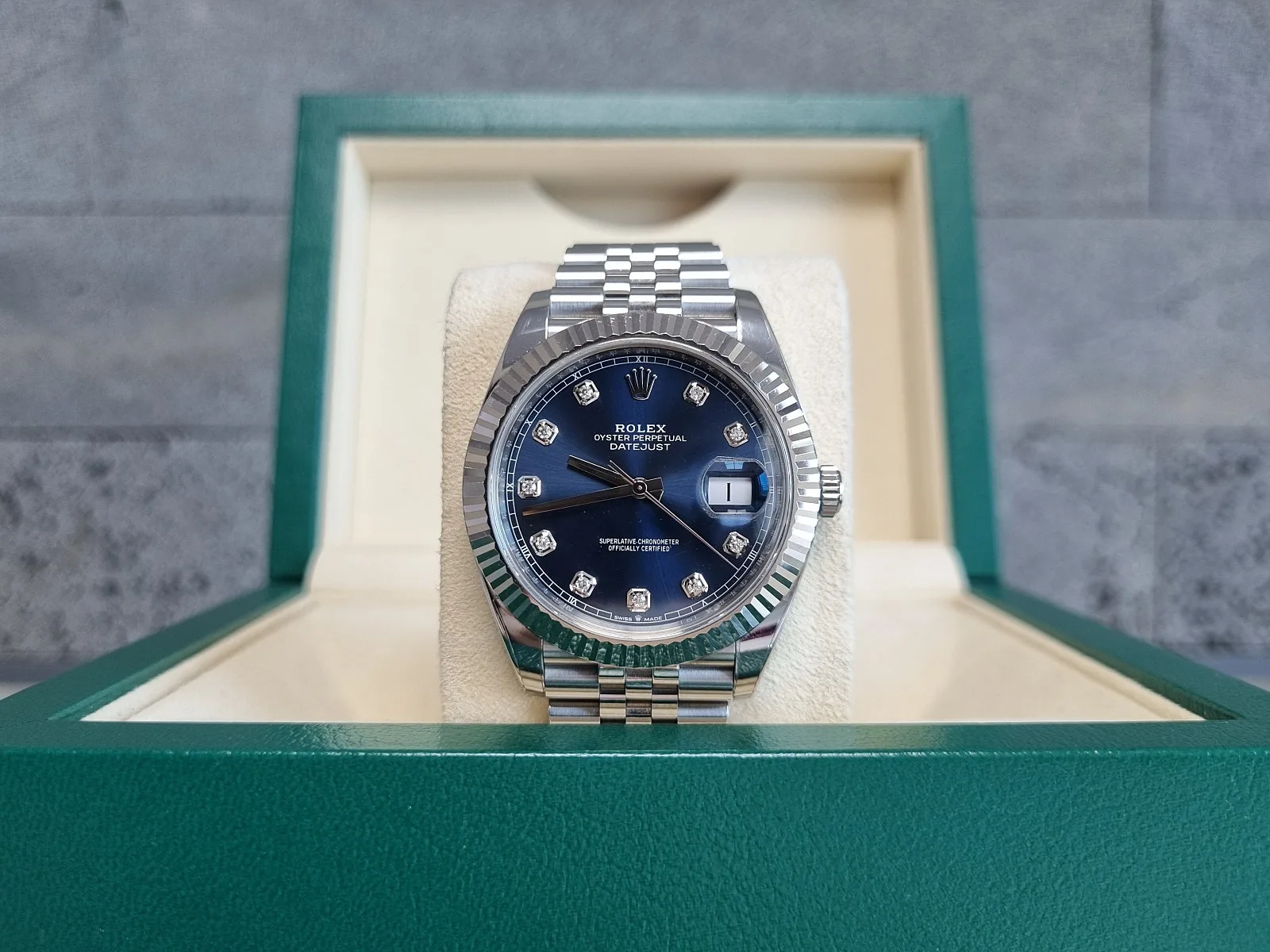 롤렉스 데이저스트41mm 청판 텐포 플루쥬빌 126334 2018 사진 1