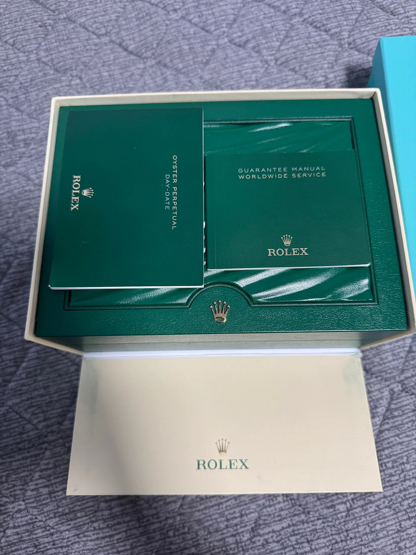 롤렉스 228235 데이데이트 로즈골드 올리브그린 2019 사진 4