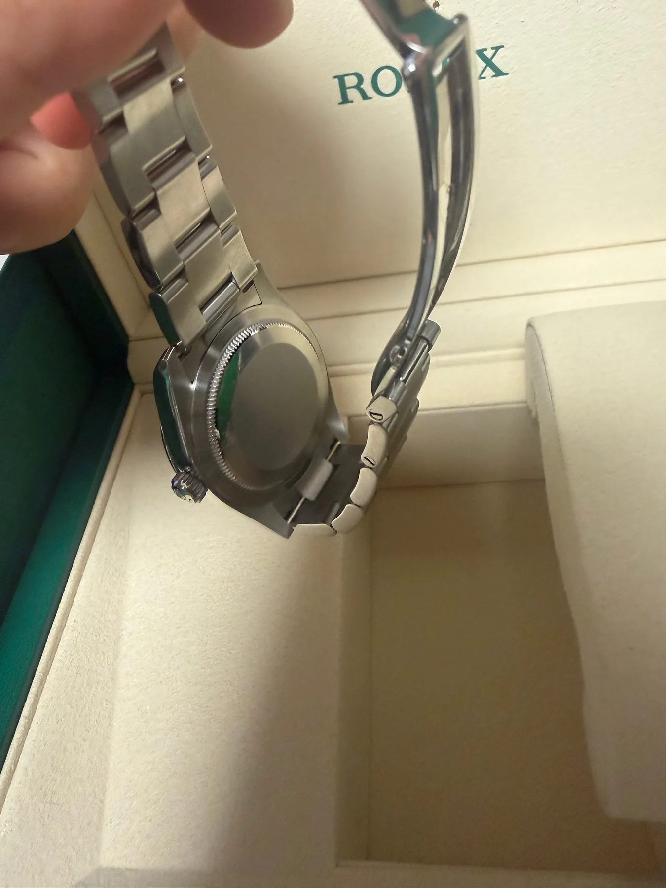 롤렉스 오이스터퍼페츄얼 34mm 베이지 124200 2026 사진 2