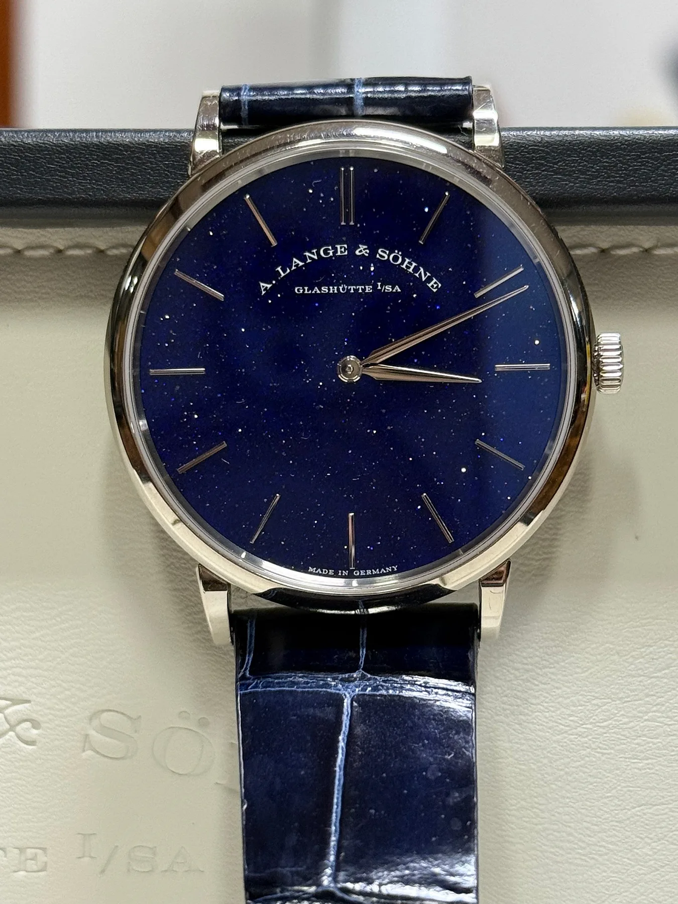 랑에운트죄네 색소니아 씬 코퍼 블루 2021 사진 1
