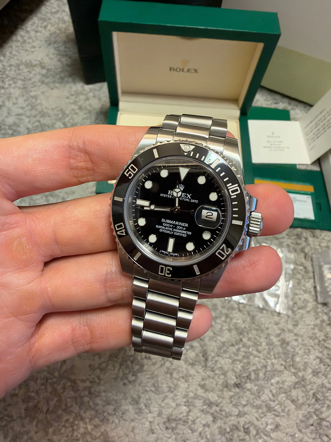 롤렉스 서브마리너 데이트 40mm 116610N 2014 사진 2