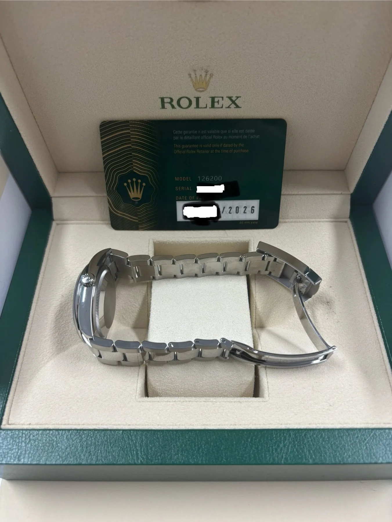 롤렉스 데이져스트36 돔오이 검판바 126200 2026 사진 2