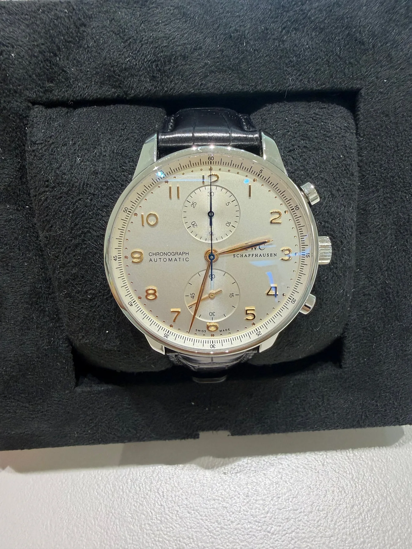 IWC 포르투기저 크로노그래프 골드핸즈 41mm IW371445 2017 사진 1