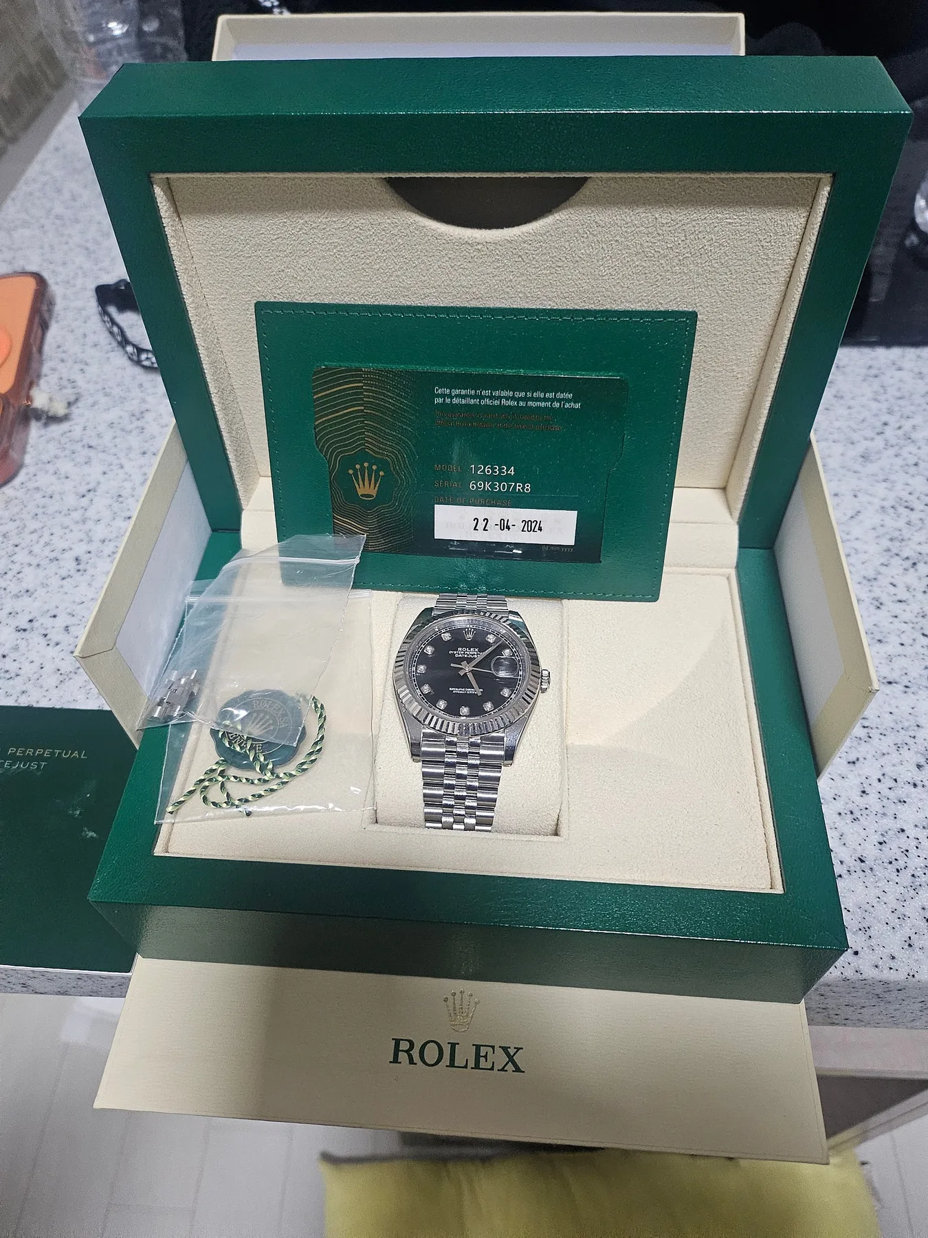 롤렉스 데이저스트 41mm 검판 2024 사진 8