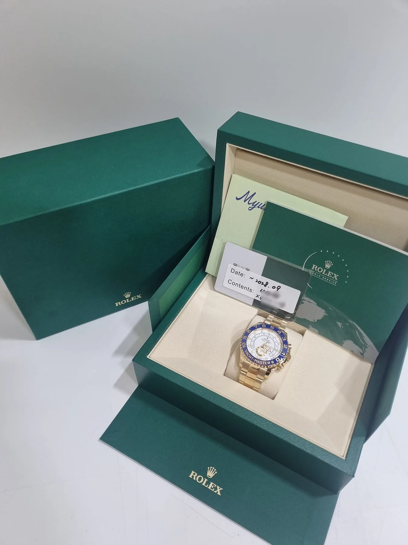 롤렉스 요트마스터 금통 44mm 116688 2022 사진 1