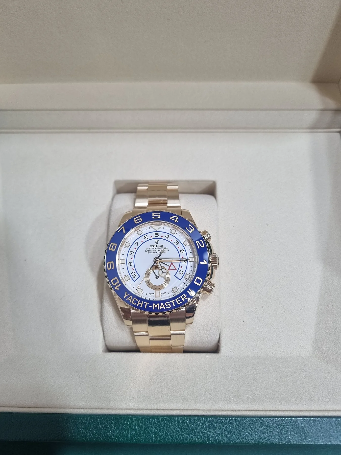 롤렉스 요트마스터 금통 44mm 116688 2022 사진 3