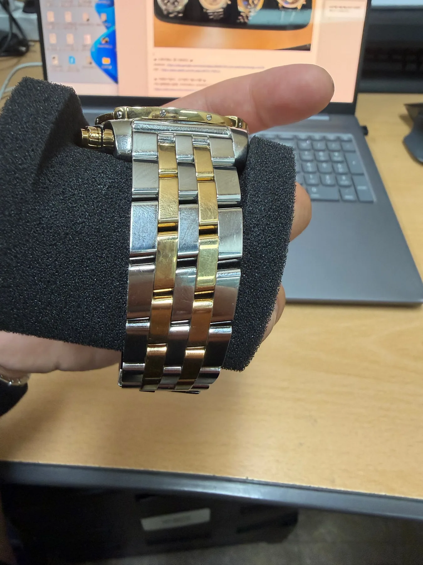 브라이틀링 크로노맷 44mm 로만 콤비 2014 사진 4