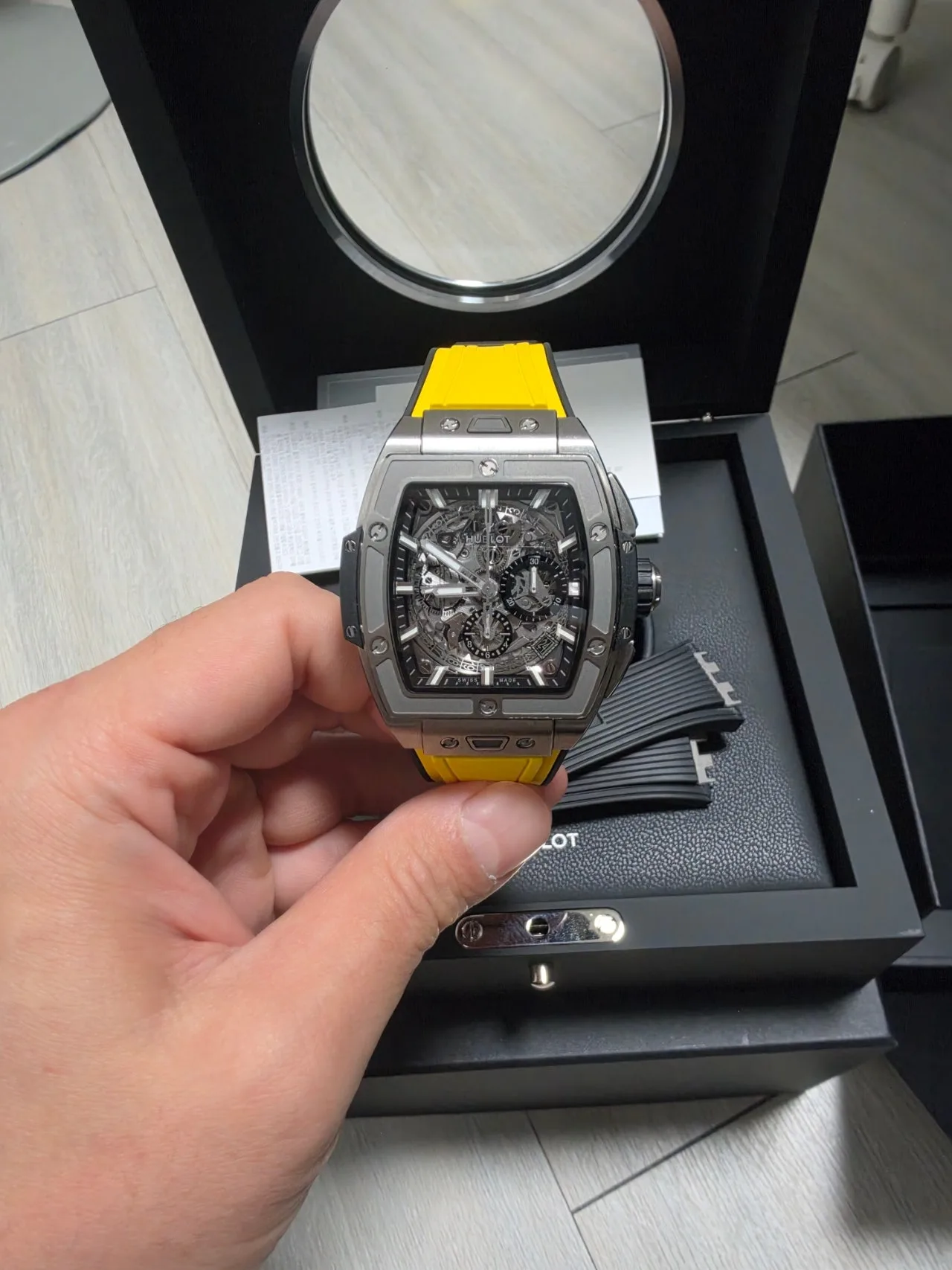 위블로 스피릿 오브 빅뱅 티타늄 42mm 2023 사진 2