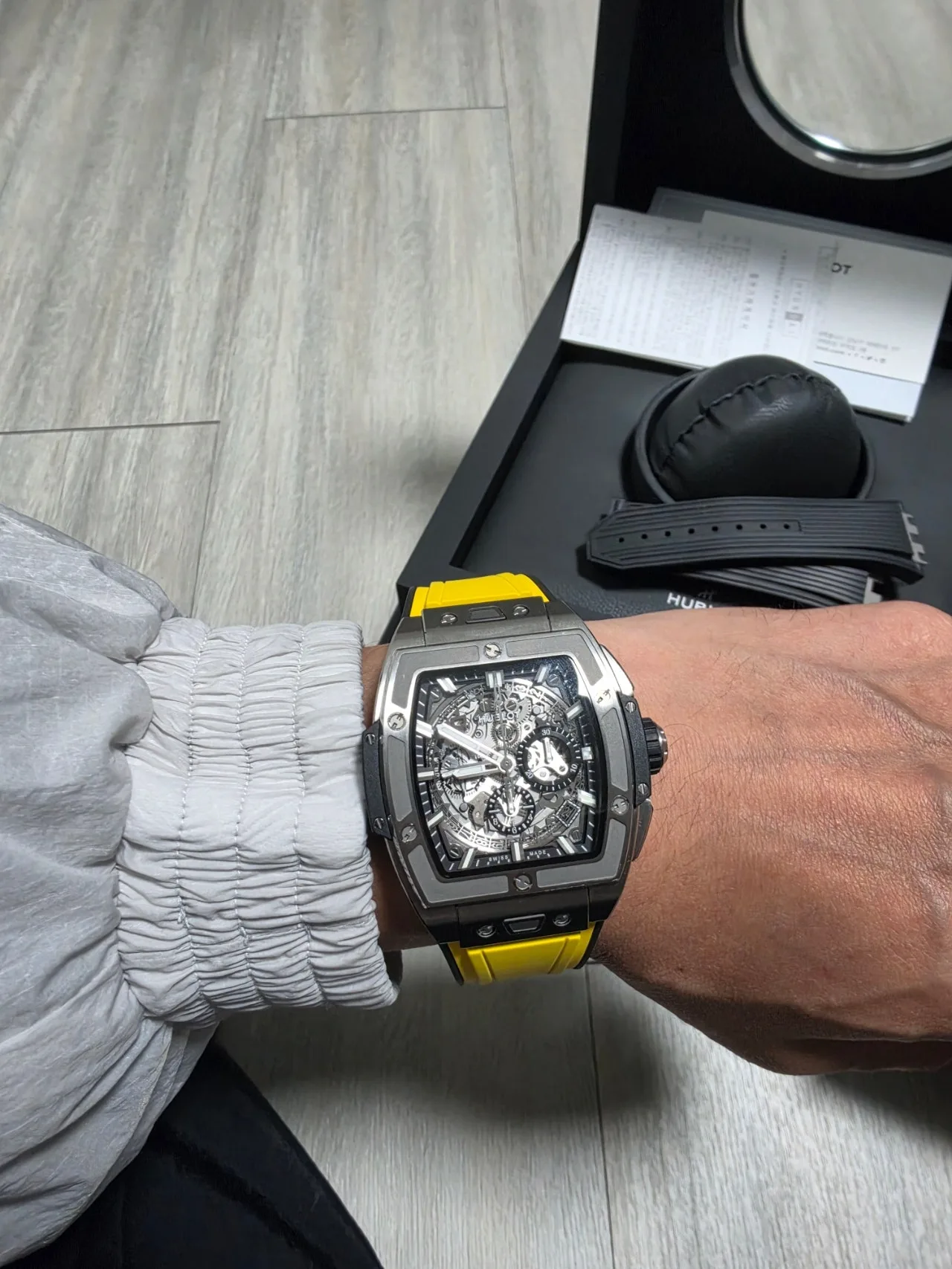 위블로 스피릿 오브 빅뱅 티타늄 42mm 2023 사진 6