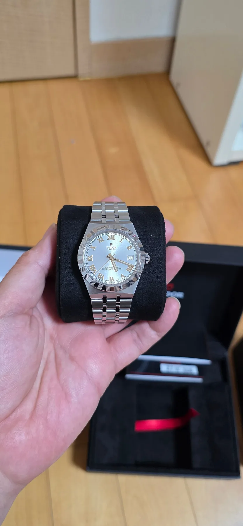 튜더 로얄 36MM 실버 2026 사진 8