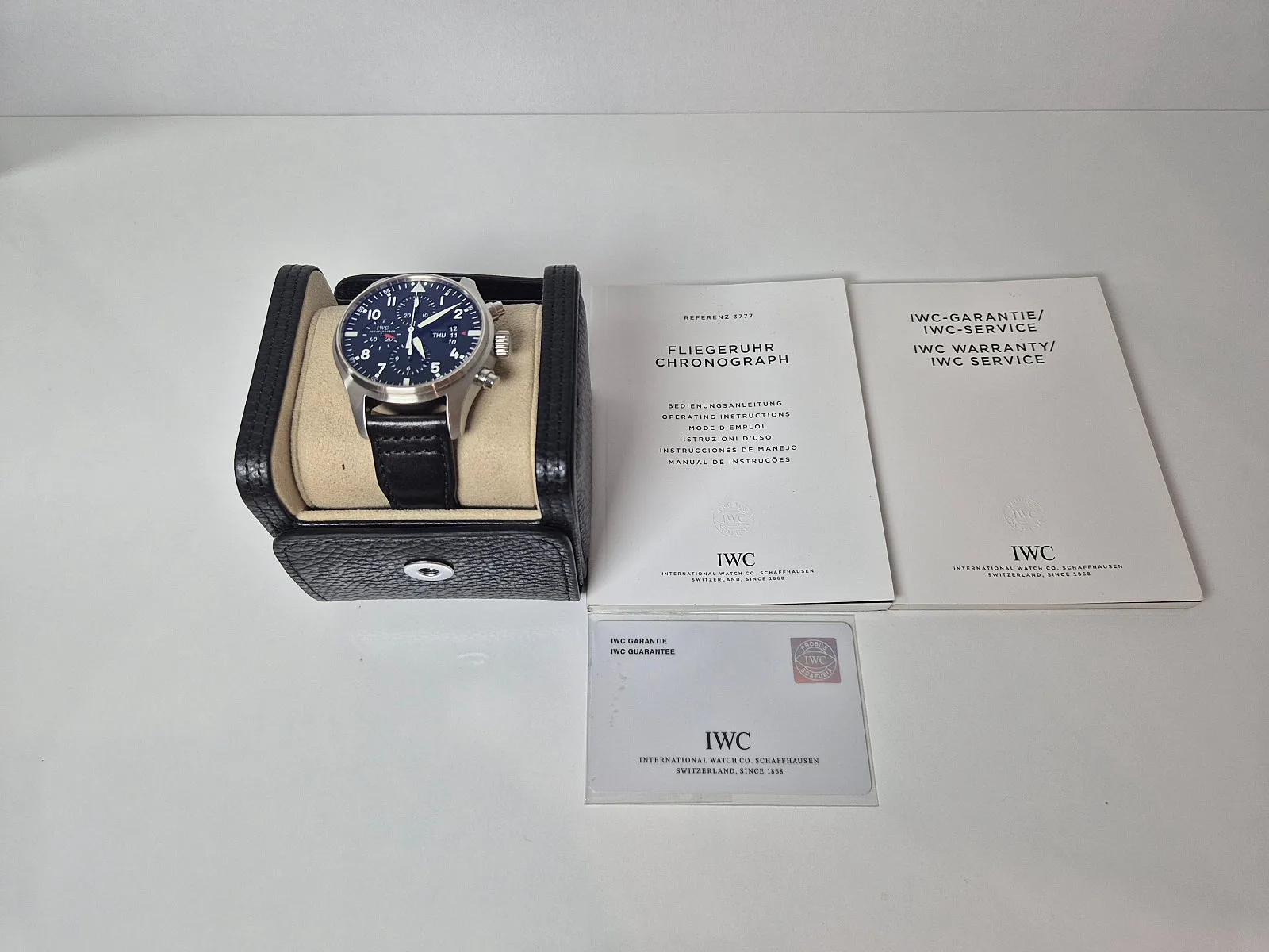 IWC 파일럿 크로노그래프 검판 43mm 2013 사진 4