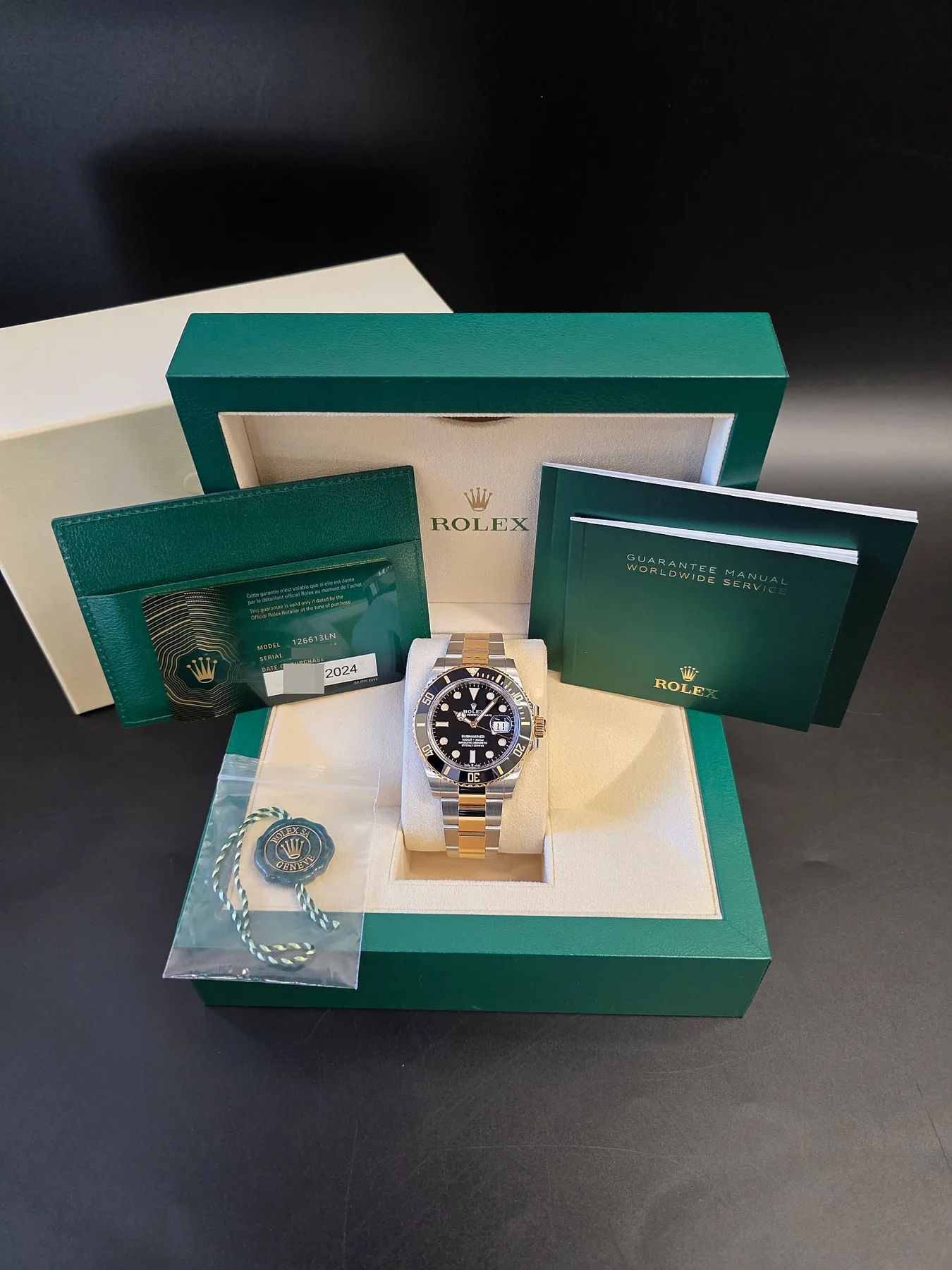 롤렉스 서브마리너 41mm 126613LN 2024 사진 3