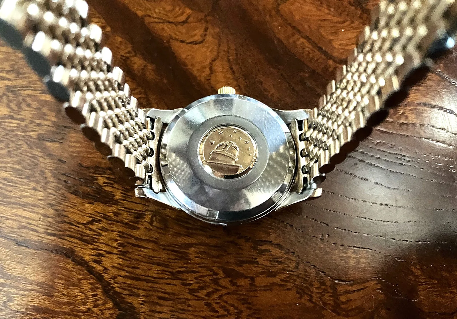 오메가 Constellation Pie-Pan 18K 골드캡 풀셋 1960 사진 3