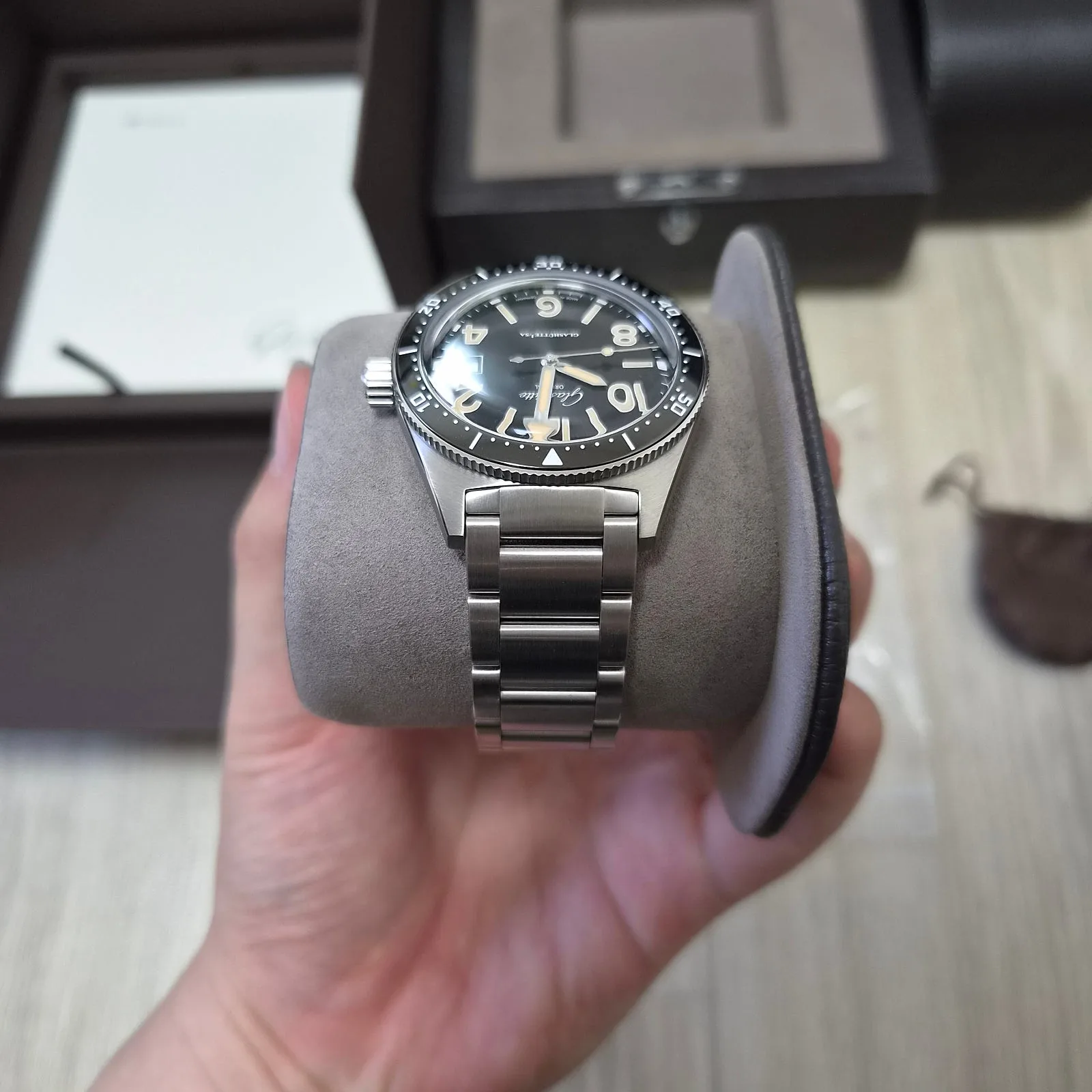 글라슈테오리지날 씨큐 SeaQ 39.5mm 검판 2026 사진 6