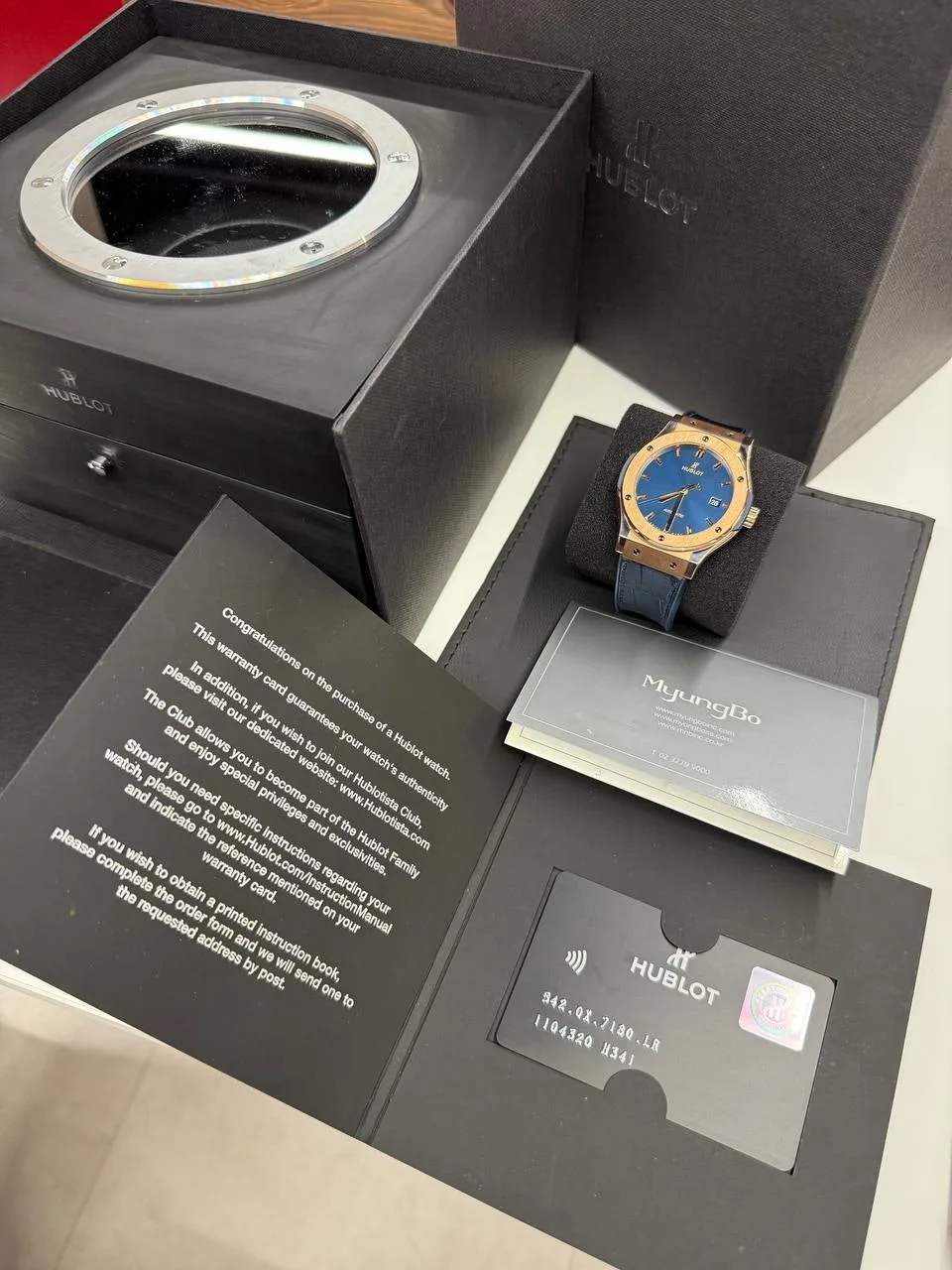 위블로 클래식 퓨전 42mm 542-OX-7180-LR 2016 사진 4