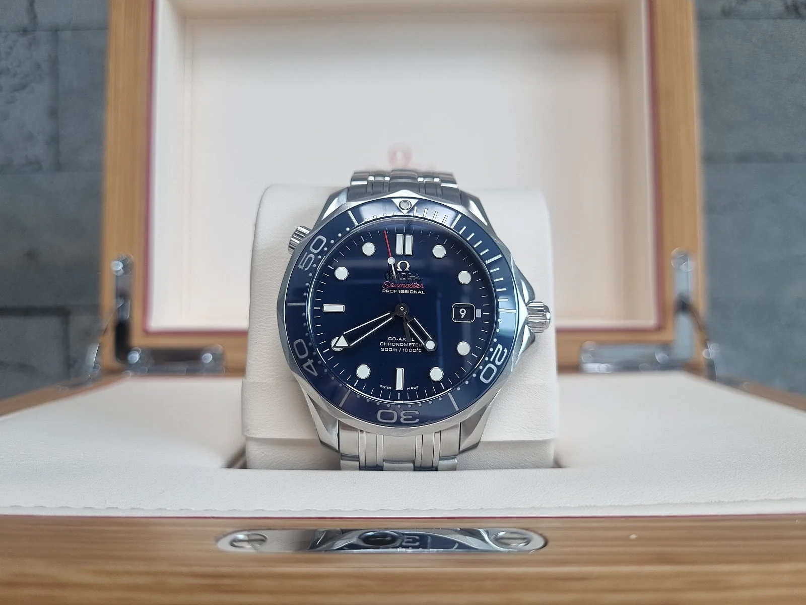 오메가 씨마스터 청판 41MM 2018 사진 5