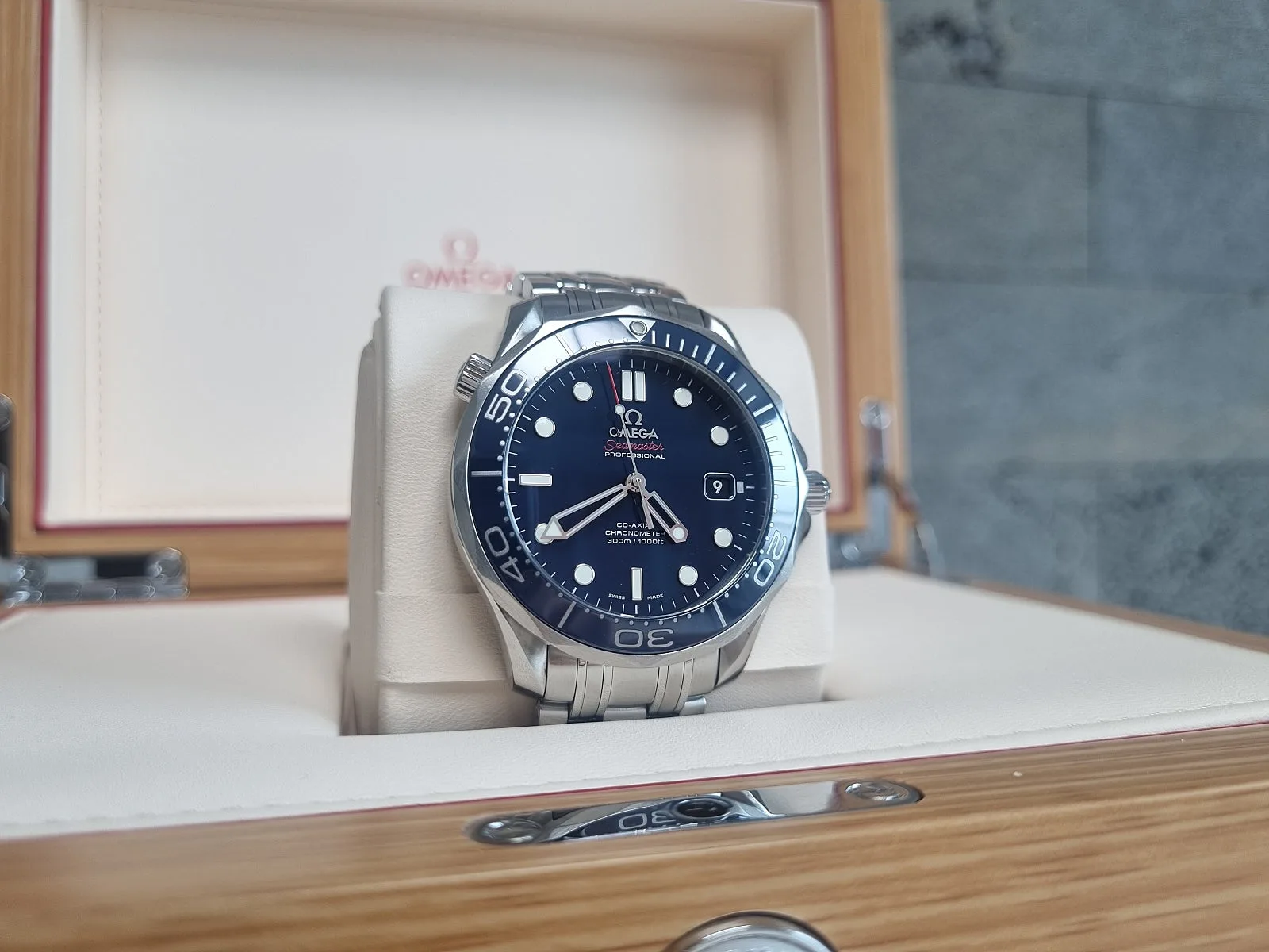 오메가 씨마스터 청판 41MM 2018 사진 6
