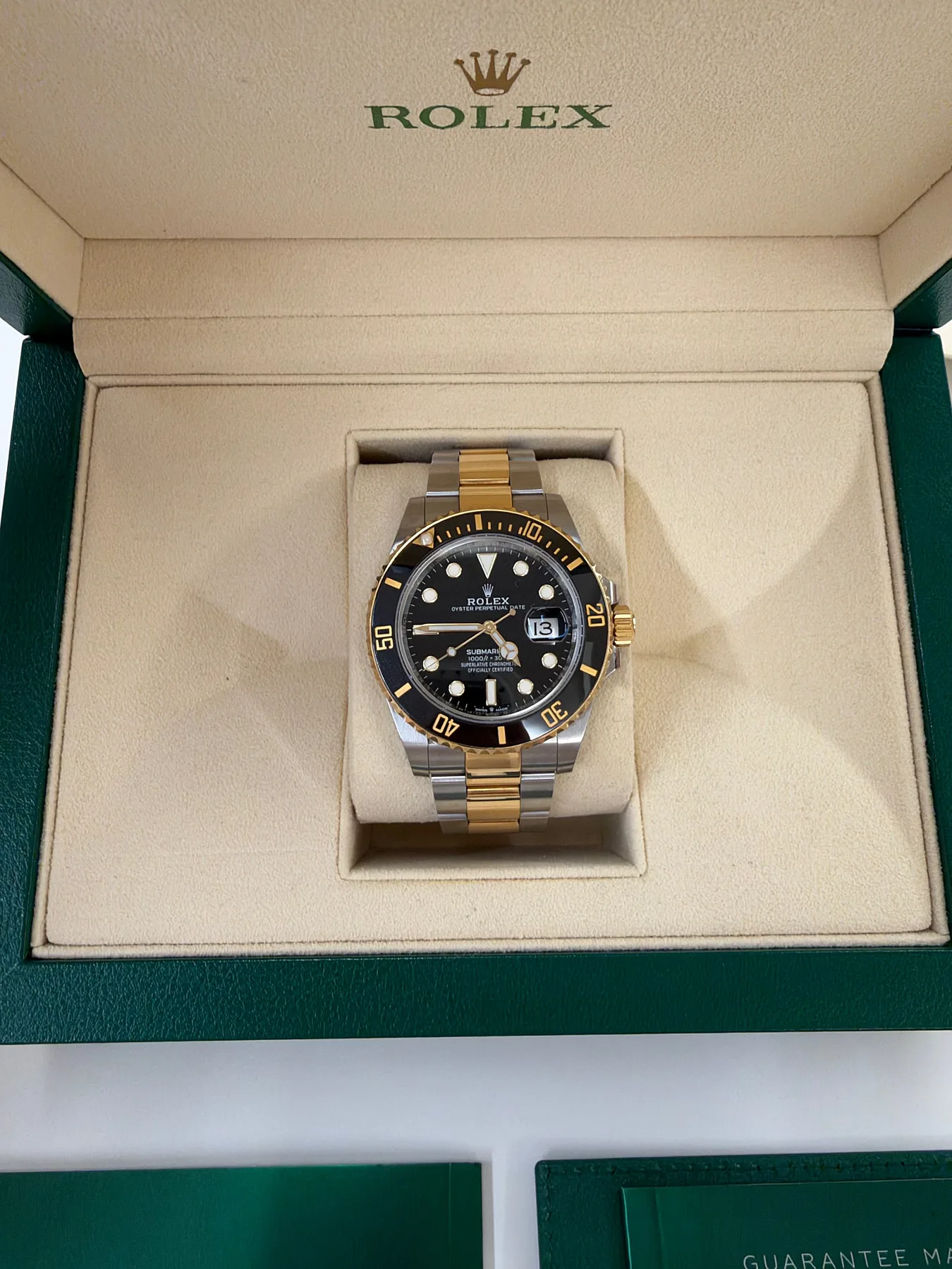 롤렉스 서브마리너 흑콤 41mm 126613 2022 사진 1