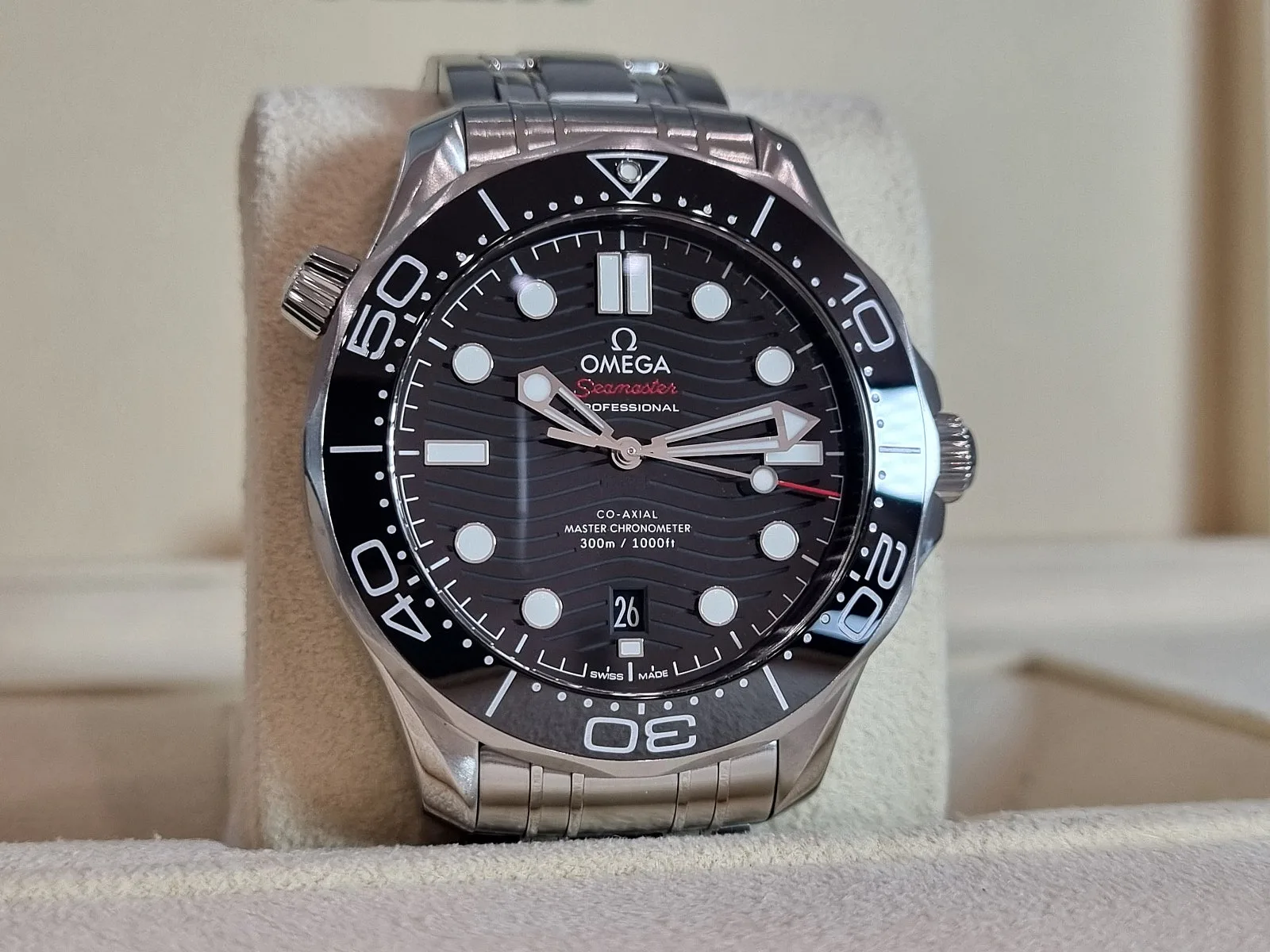 오메가 씨마스터 다이버300 검판 신형 42mm 2019 사진 7