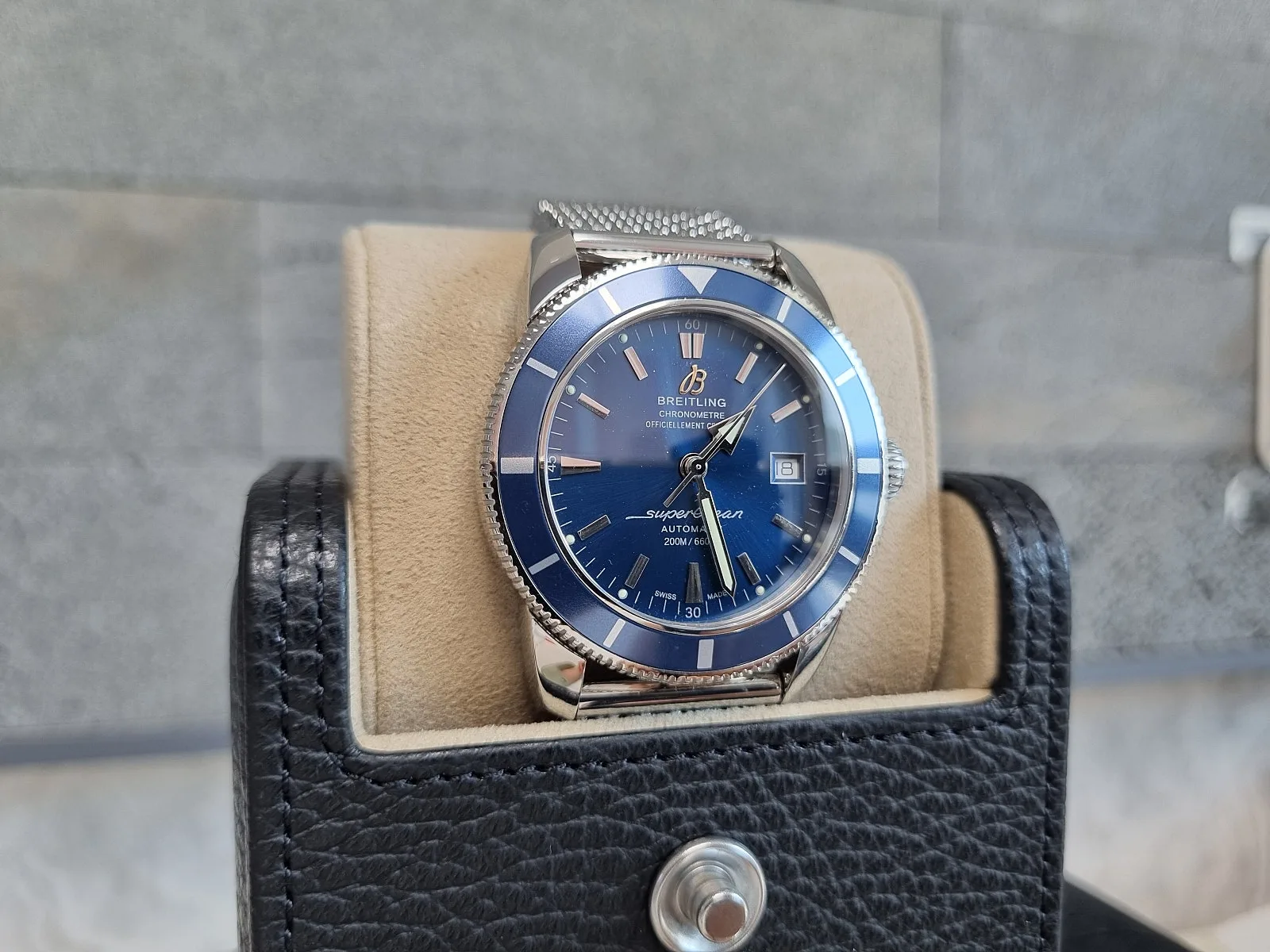 브라이틀링 슈퍼오션 헤리티지 청판 42MM 2017 사진 7