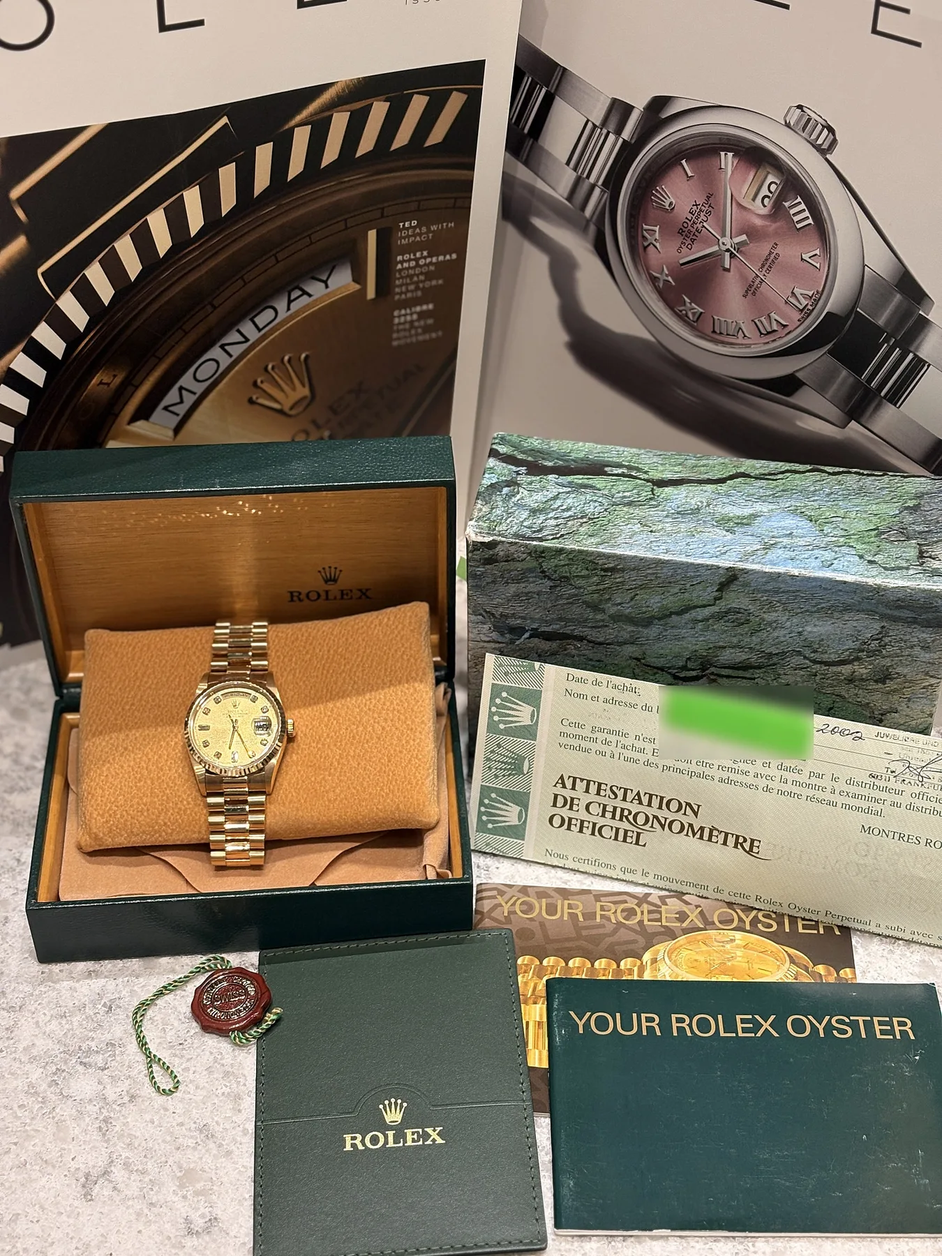 롤렉스 18238 데이데이트 2002 사진 1