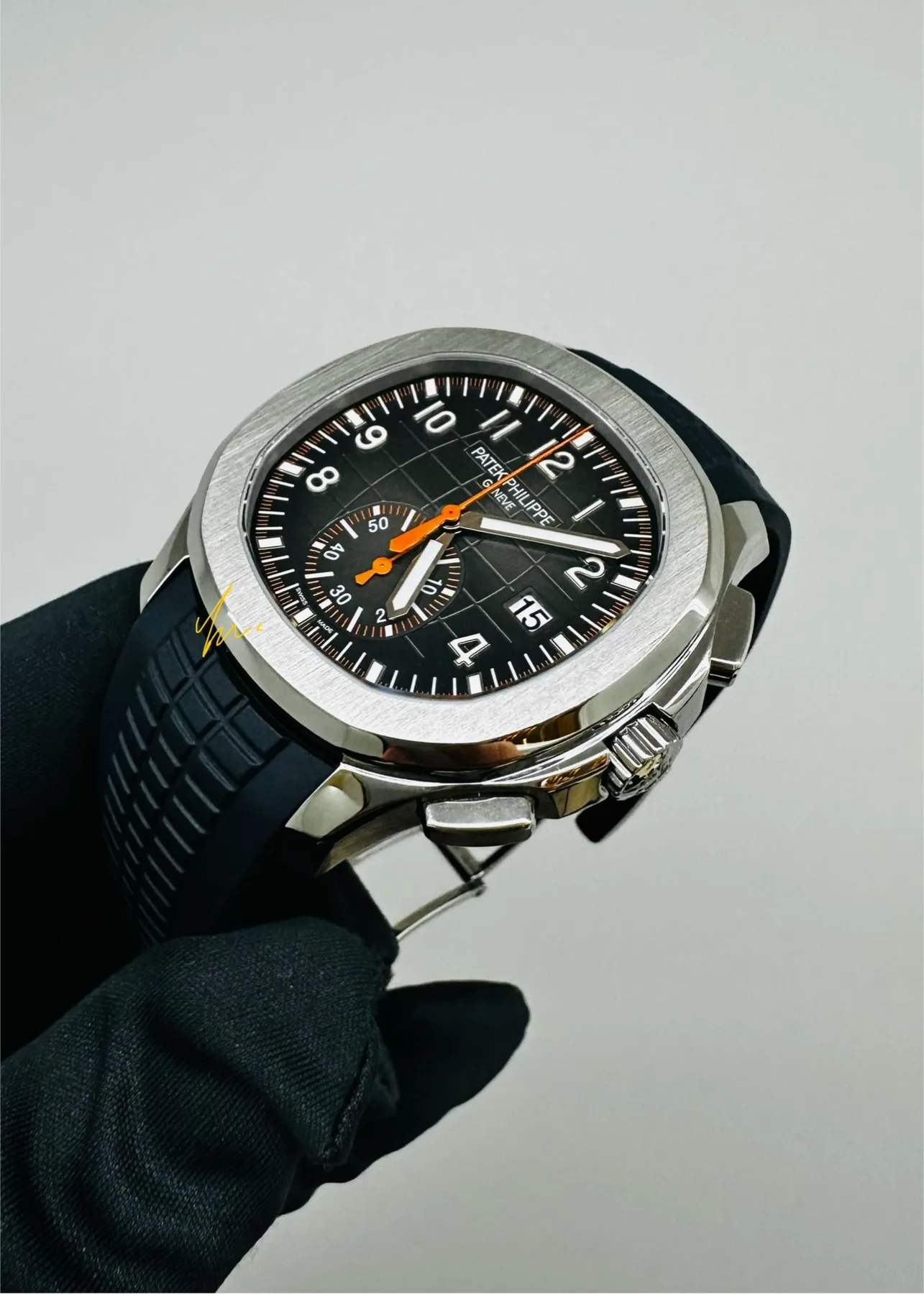 파텍필립 아쿠아넛 5968A 42mm 오렌지넛 2026 사진 2
