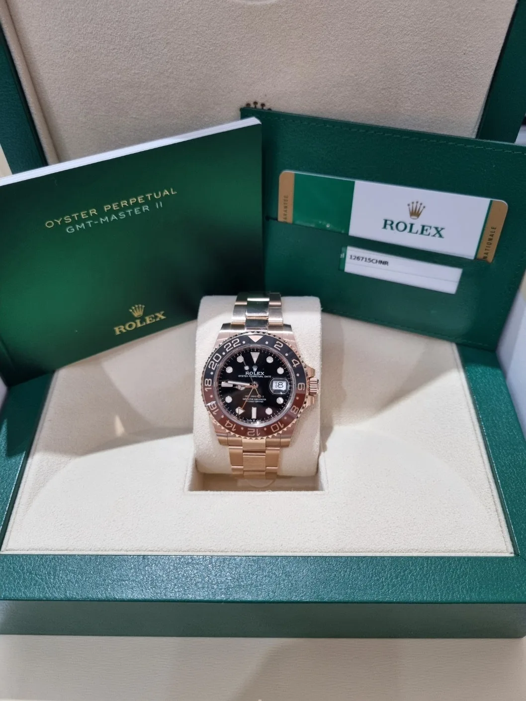롤렉스 GMT 마스터 루트비어 금통 2019 사진 5