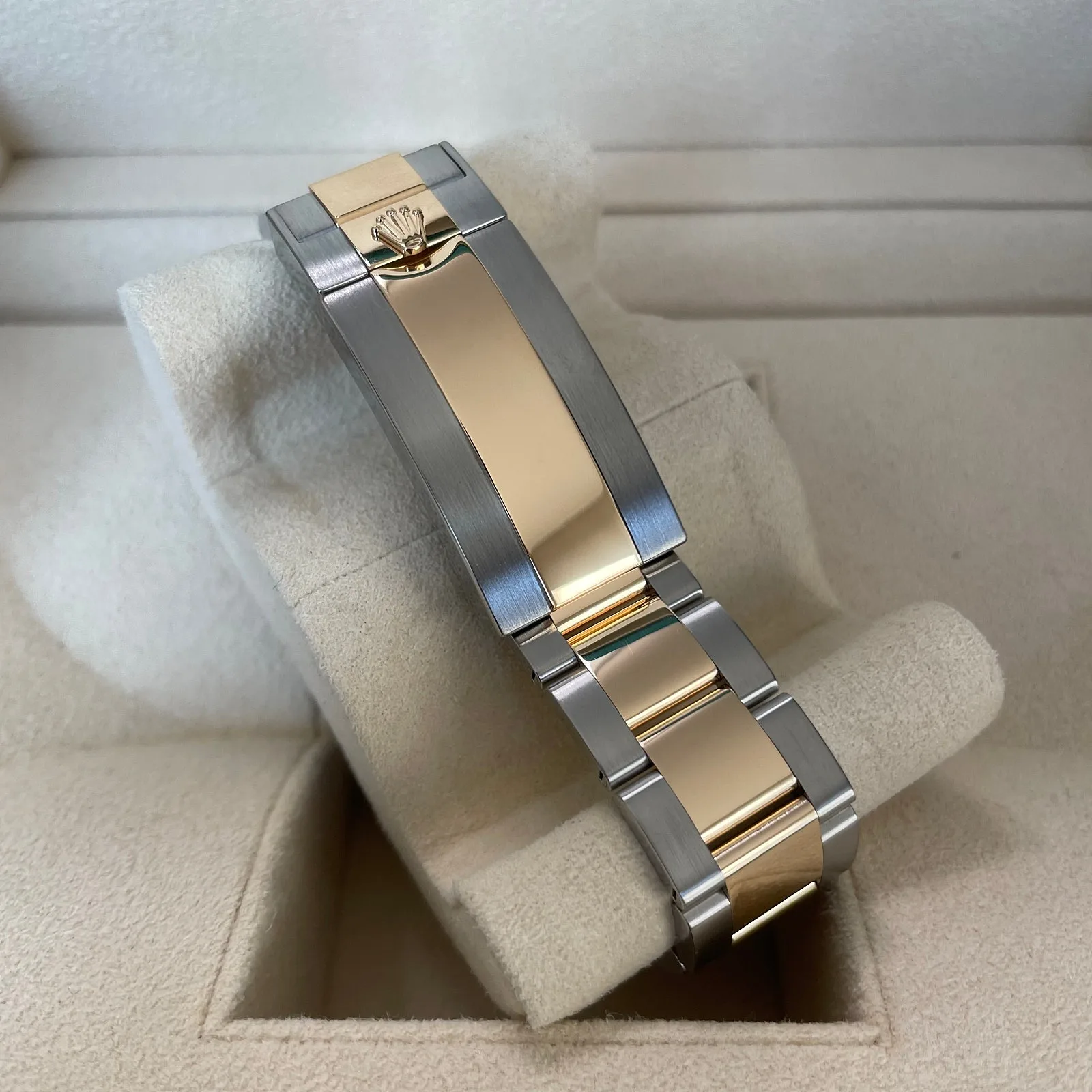 롤렉스 서브마리너 흑콤 41mm 검판 콤비 옐로우골드 신형 2022 사진 4
