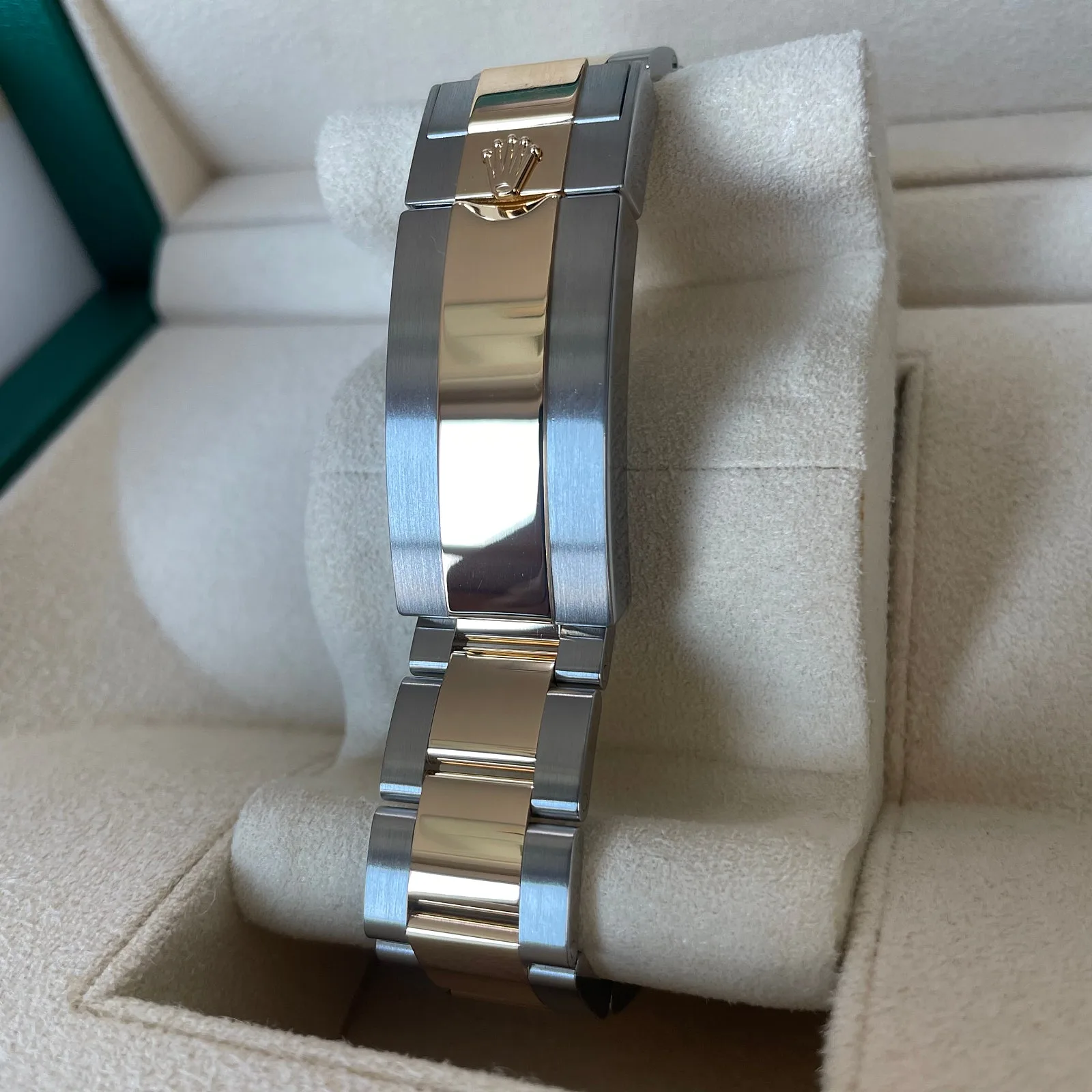롤렉스 서브마리너 흑콤 41mm 검판 콤비 옐로우골드 신형 2022 사진 6