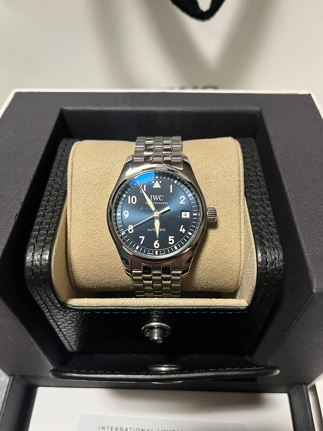 IWC 파일럿 36 구형 청판 2022 사진 1