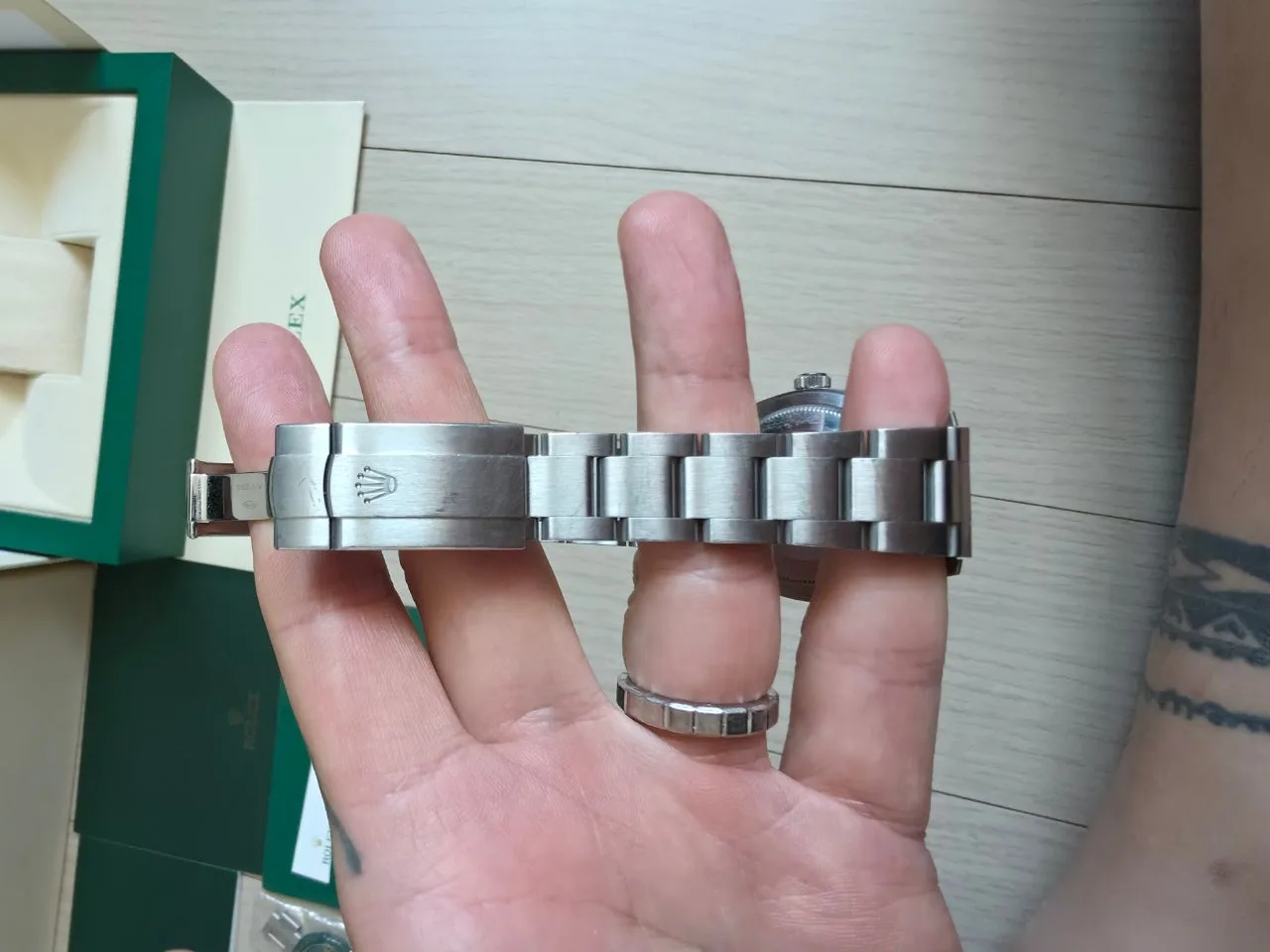 롤렉스 오이스터퍼페츄얼 124200 실버 34 2022 사진 4