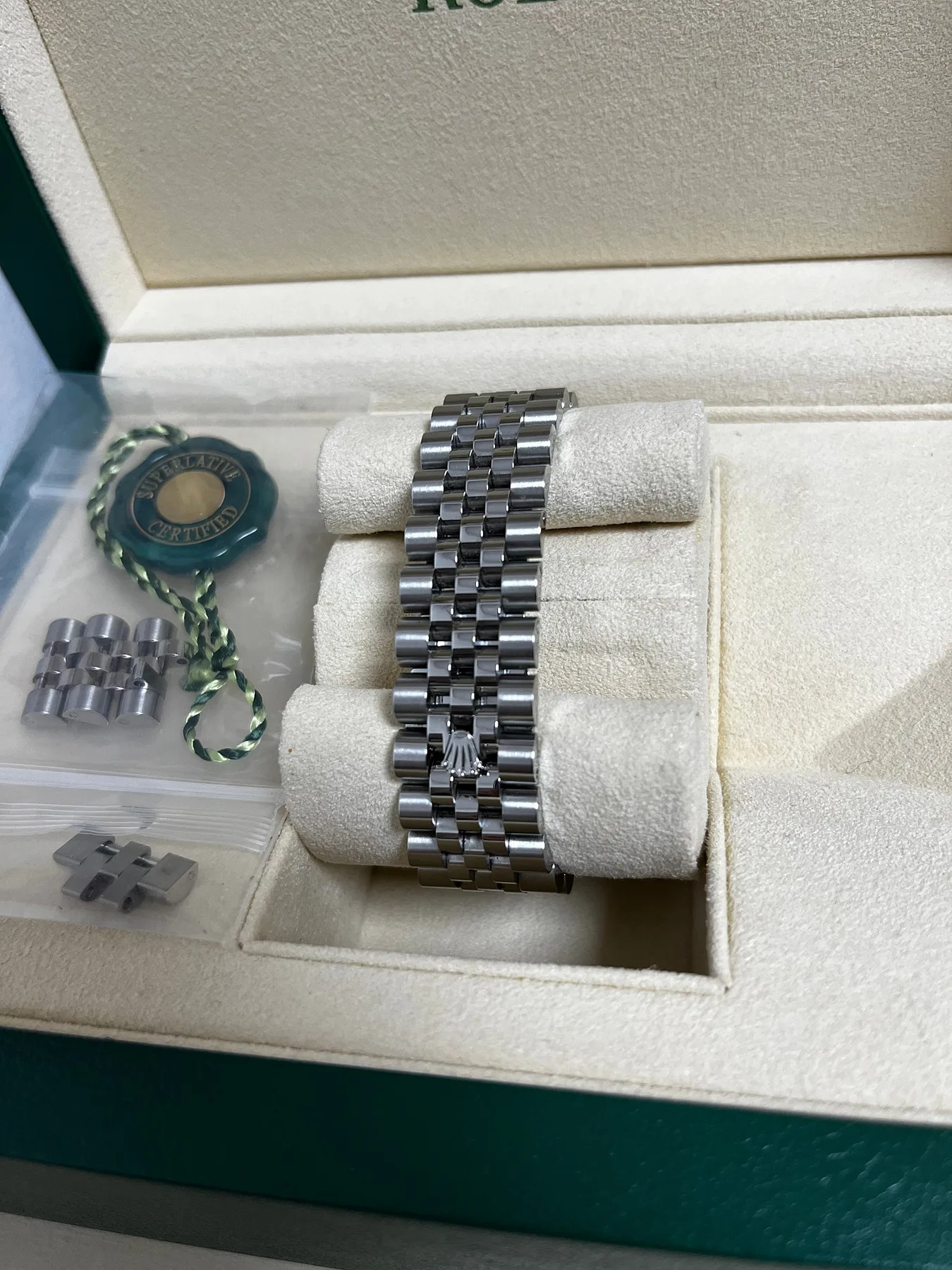 롤렉스 Datejust 116234 36 mm 로듐 로만 2019 사진 5