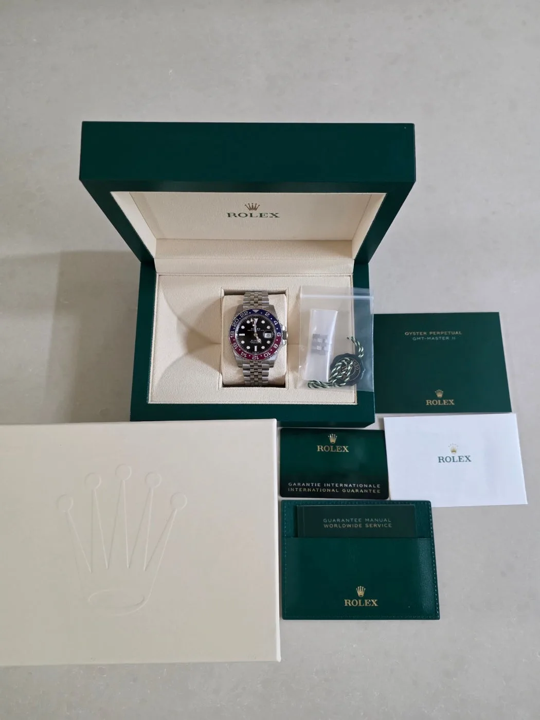 롤렉스 펩시걸 쥬빌레 GMT-Master 2 126710BLRO 2025 사진 6